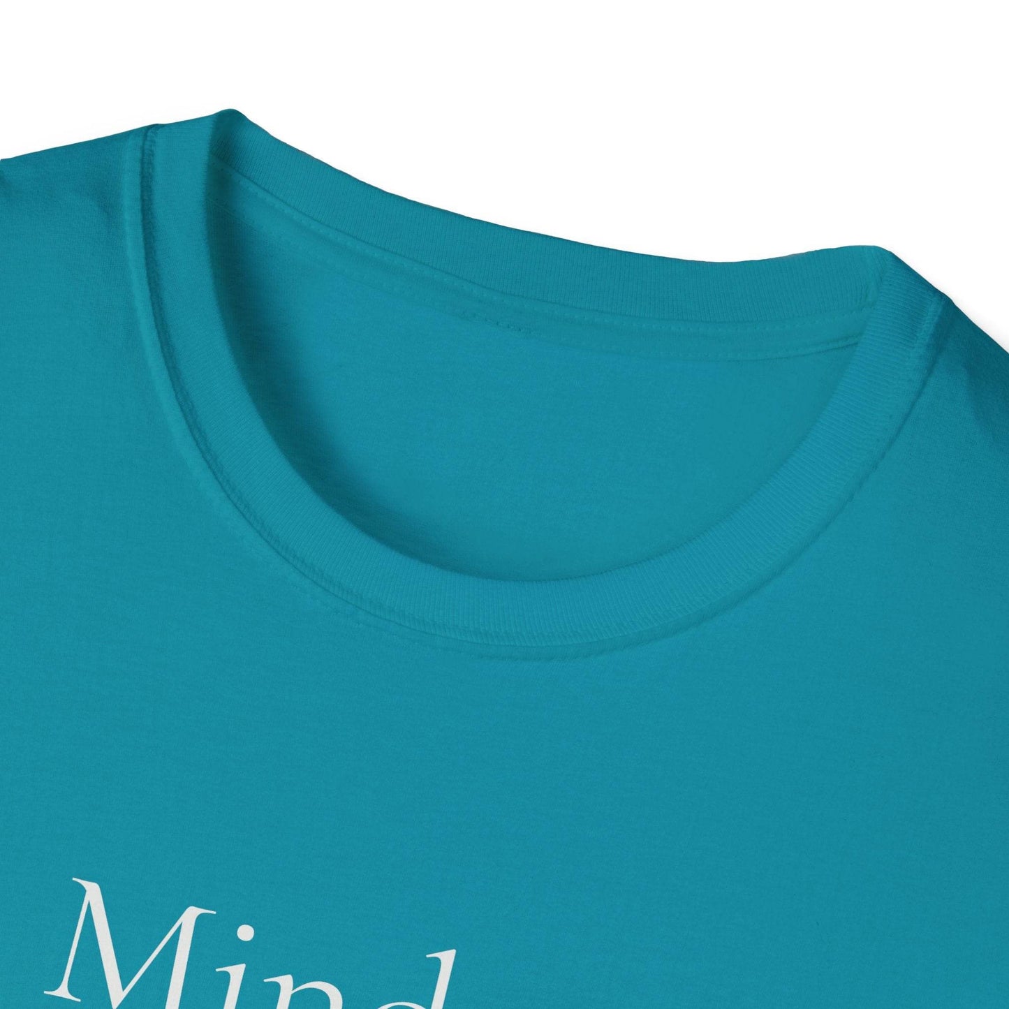 Unisex Softstyle T-Shirt - 'Mindset' & 'Books Take Me Places Far & Beyond' - The Dreamer's Bookshop.