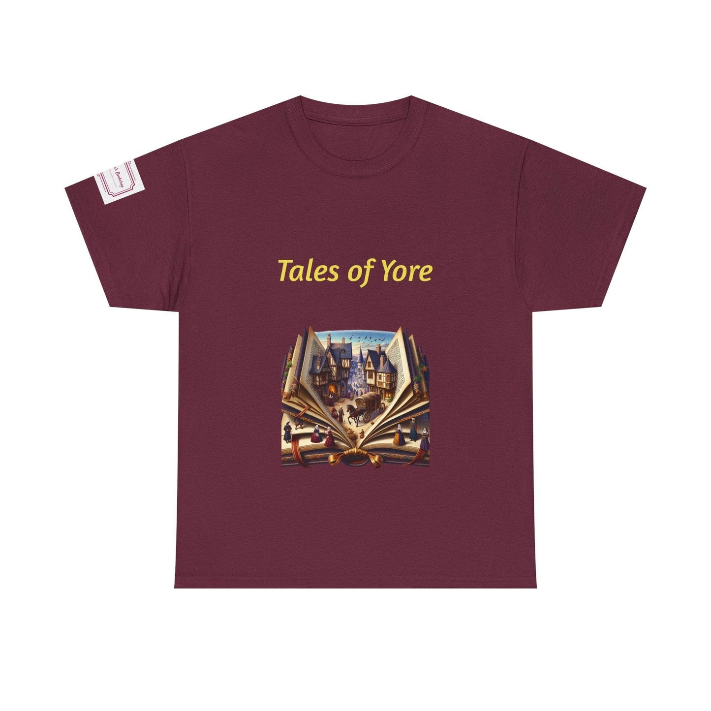 Tales of Yore - Unisex Heavy Cotton Tee - Historical Books - The Dreamer's Bookshop.
