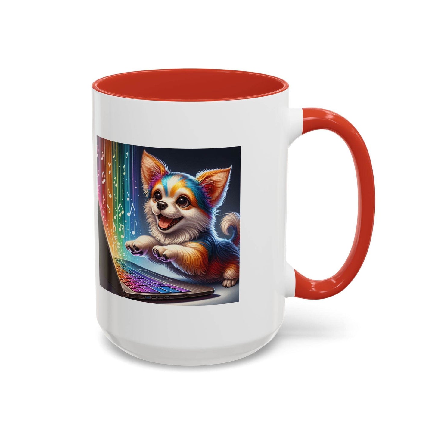 Cute Dog Writer Coffee Mug - 11 & 15oz for Book Lovers - The Dreamer's Bookshop.