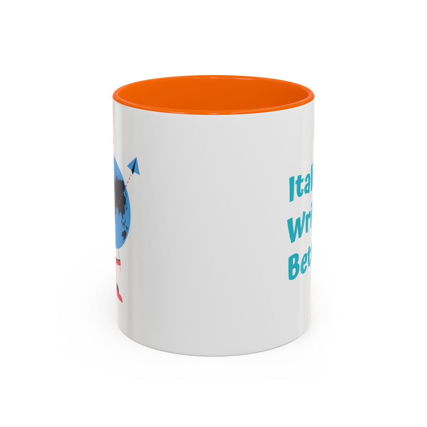 Italians Write it Better Coffee Mug - Gift for Book Lovers