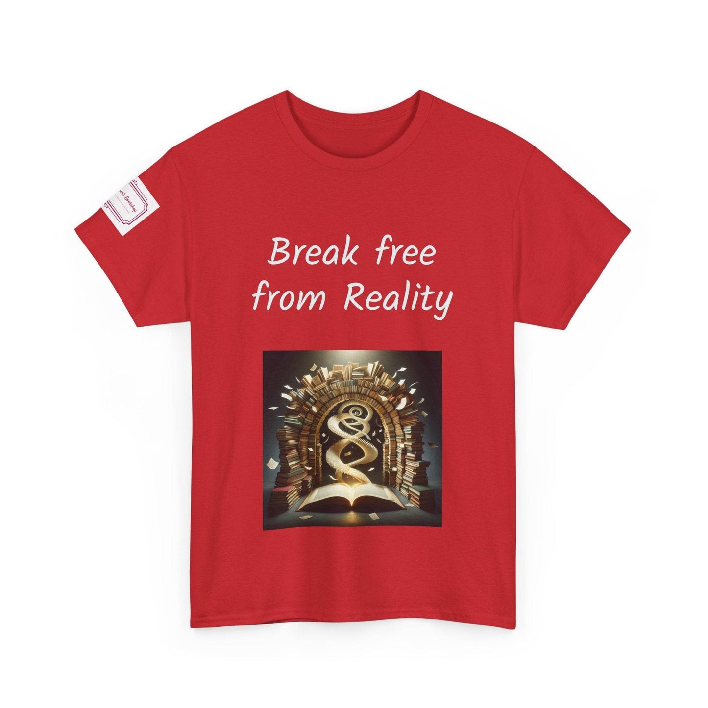 Break Free - Unisex Heavy Cotton Tee - Book Lovers - The Dreamer's Bookshop.