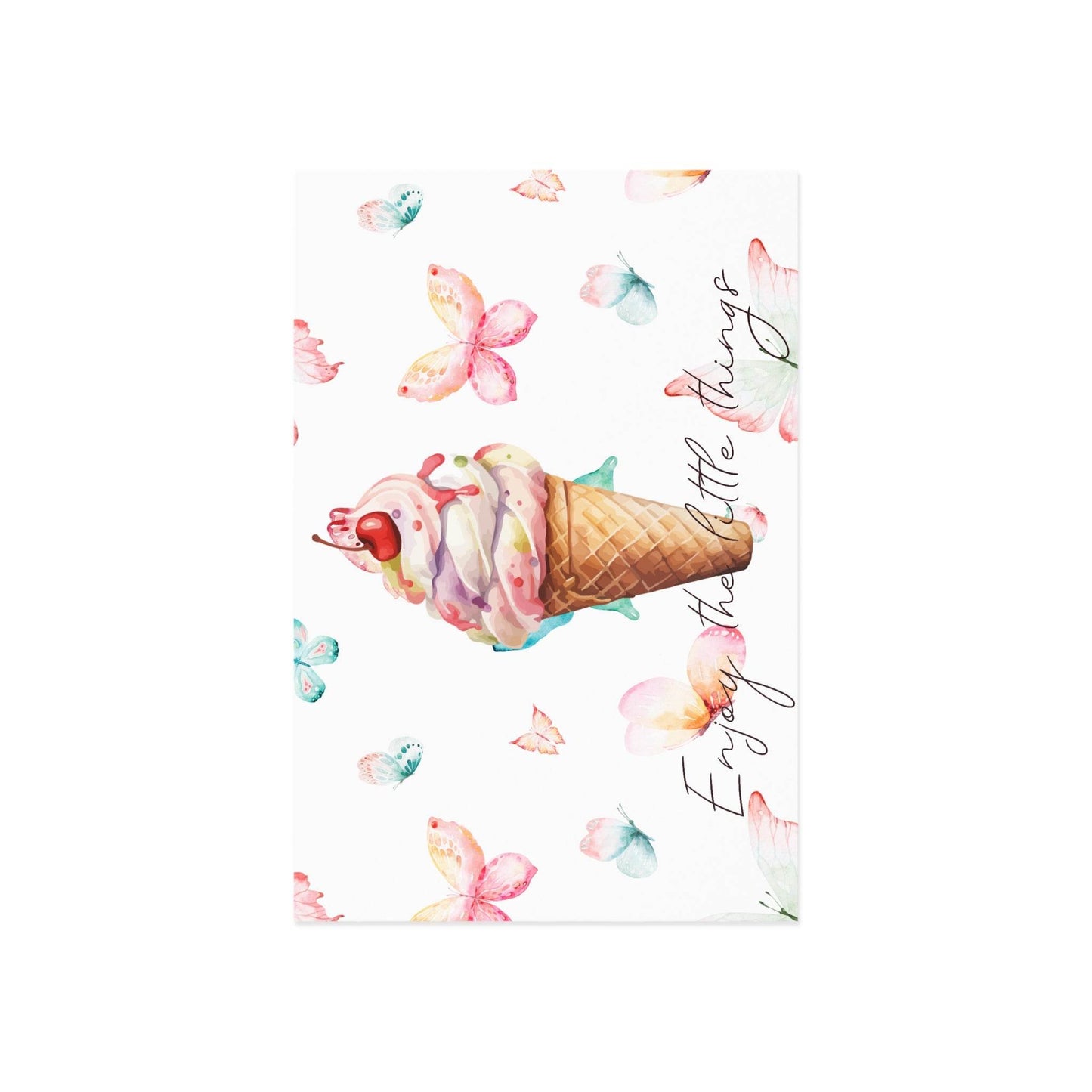 The Dreamer's Bookshop "Gelato" Enjoy the Little Things Card - The Dreamer's Bookshop.