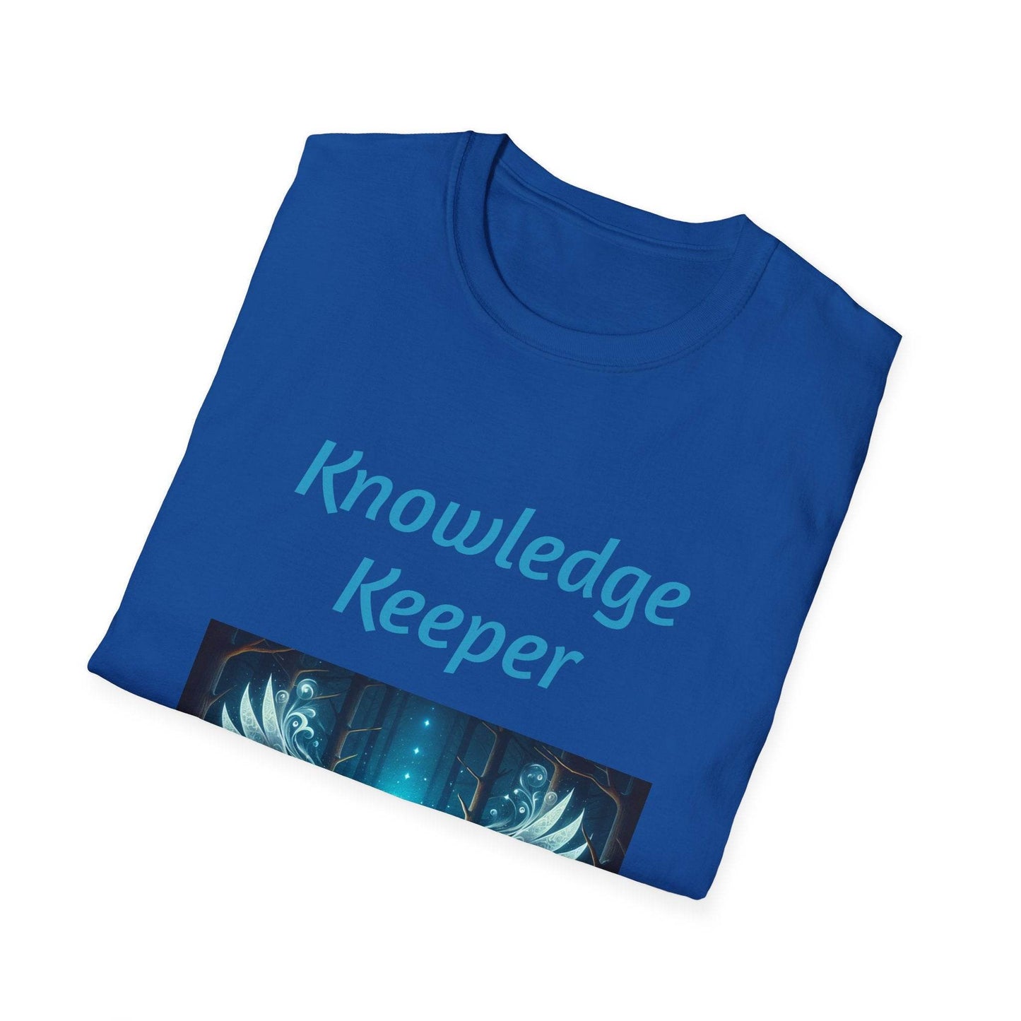 Knowledge Keeper Owl Unisex Softstyle T-Shirt - Proud Reader - The Dreamer's Bookshop.