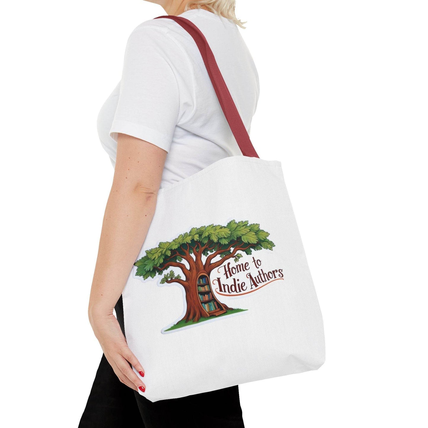 Literary Tote Bag - Home to Indie Authors & The Dreamer's Bookshop Designs - The Dreamer's Bookshop.