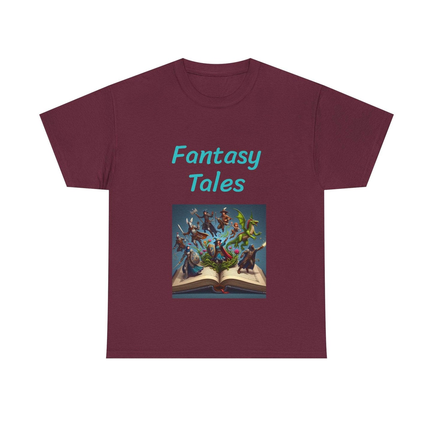 Magic - Unisex Heavy Cotton Tee - Fantasy Tales - The Dreamer's Bookshop.