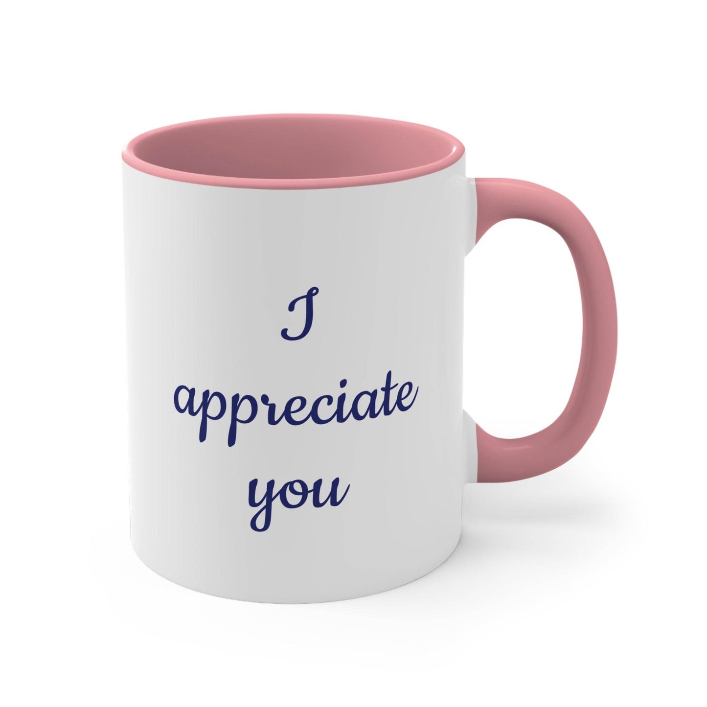 I Appreciate You Coffee Mug – Gift for Someone Important - The Dreamer's Bookshop.