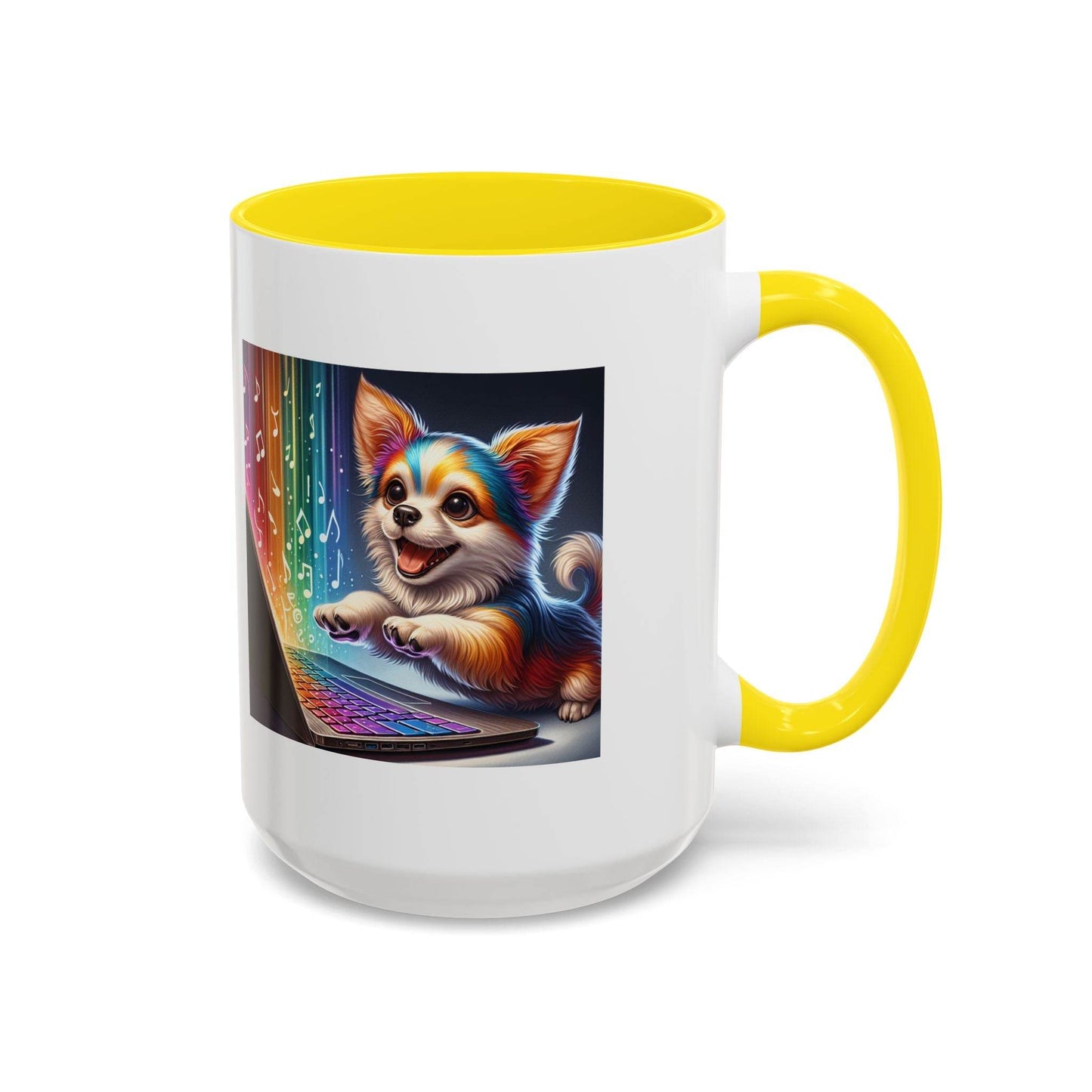Cute Dog Writer Coffee Mug - 11 & 15oz for Book Lovers - The Dreamer's Bookshop.