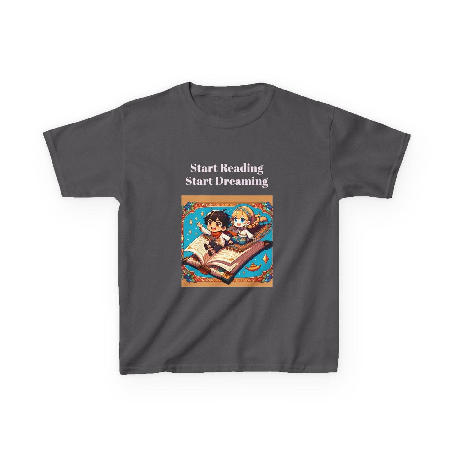 EU - Kids Start Reading Start Dreaming Tee - The Dreamer's Bookshop.