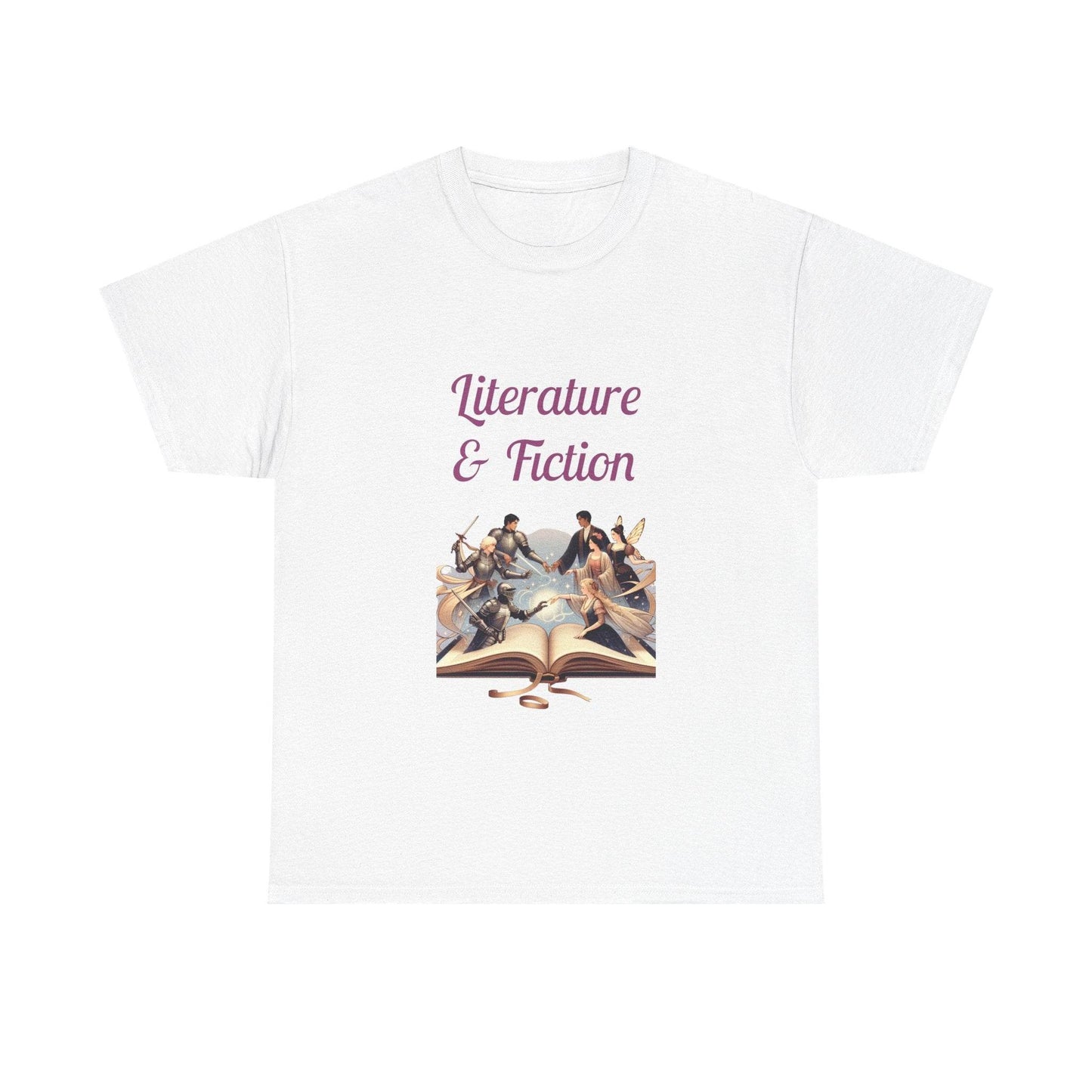 Fiction - Unisex Heavy Cotton Tee - Literature Books - The Dreamer's Bookshop.