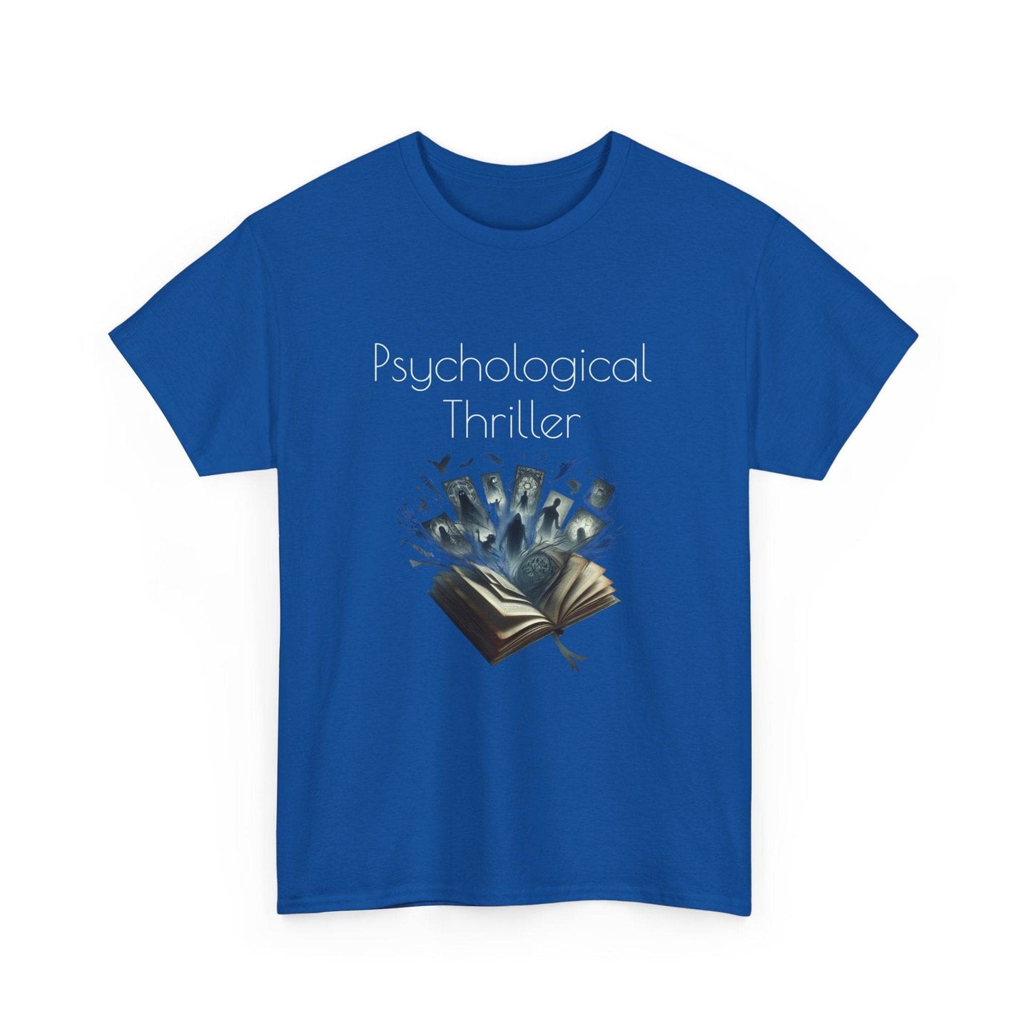 Fiction - Graphic Tee - Unisex Heavy Cotton T-Shirt Psychological Thriller - The Dreamer's Bookshop.