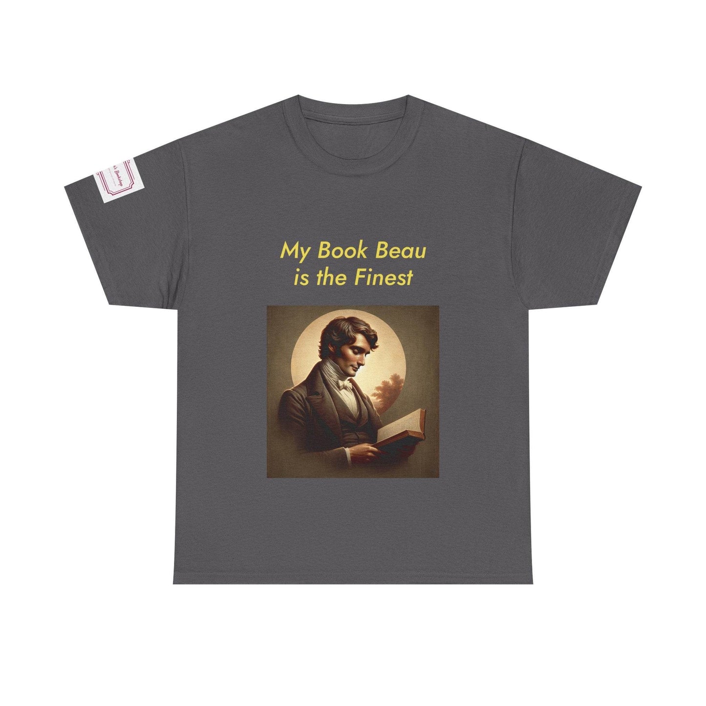My Book Beau Unisex Heavy Cotton Tee - Perfect for Book Lovers - The Dreamer's Bookshop.