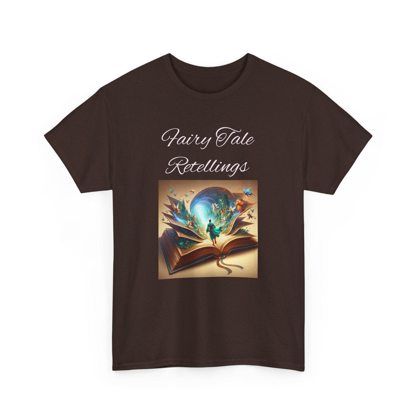Fiction - Graphic Tee - Unisex Heavy Cotton T-Shirt - Fairy Tale Retellings - The Dreamer's Bookshop.