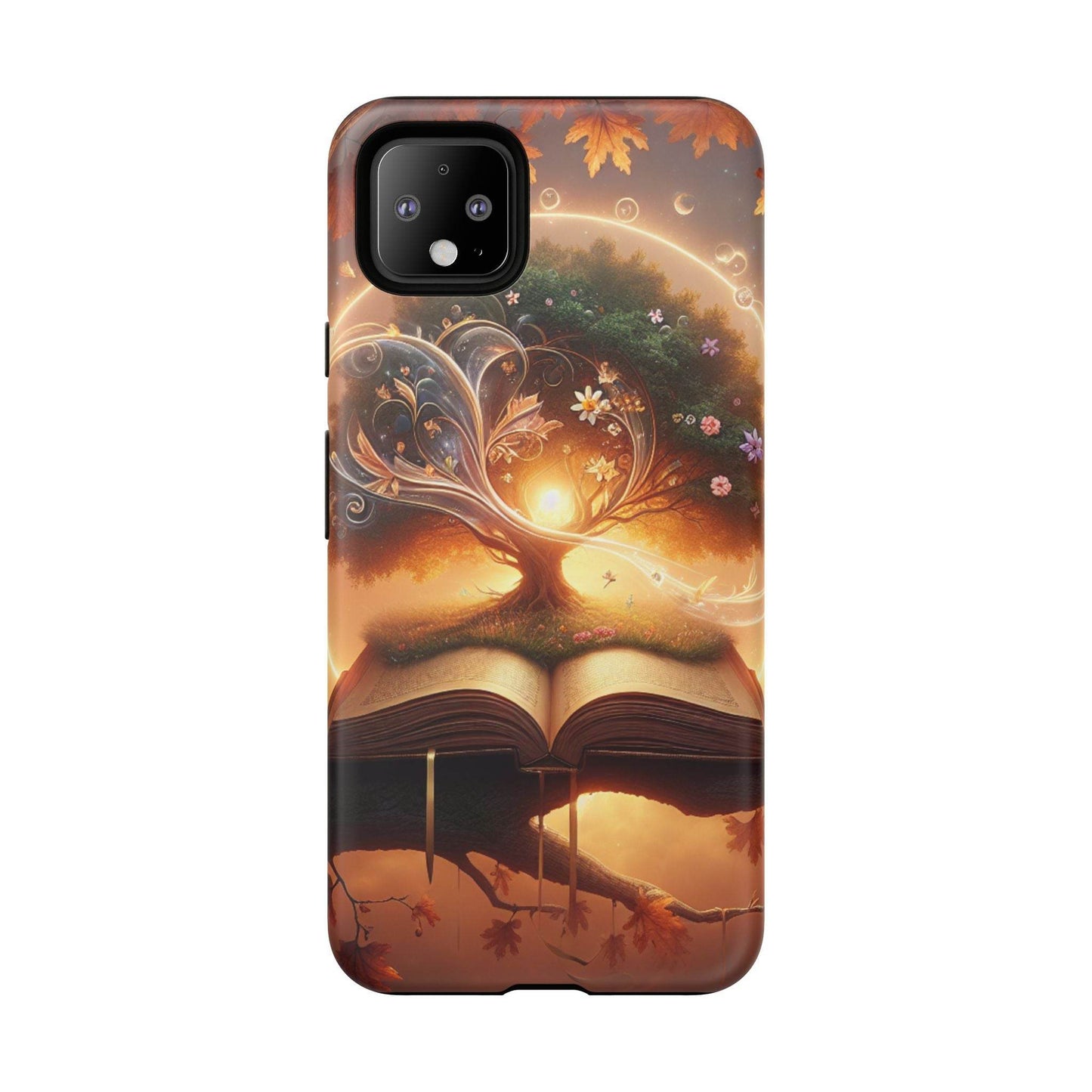 Google & Samsung - Artistic Phone Case with BookishTree Design - Tough Cases - The Dreamer's Bookshop.