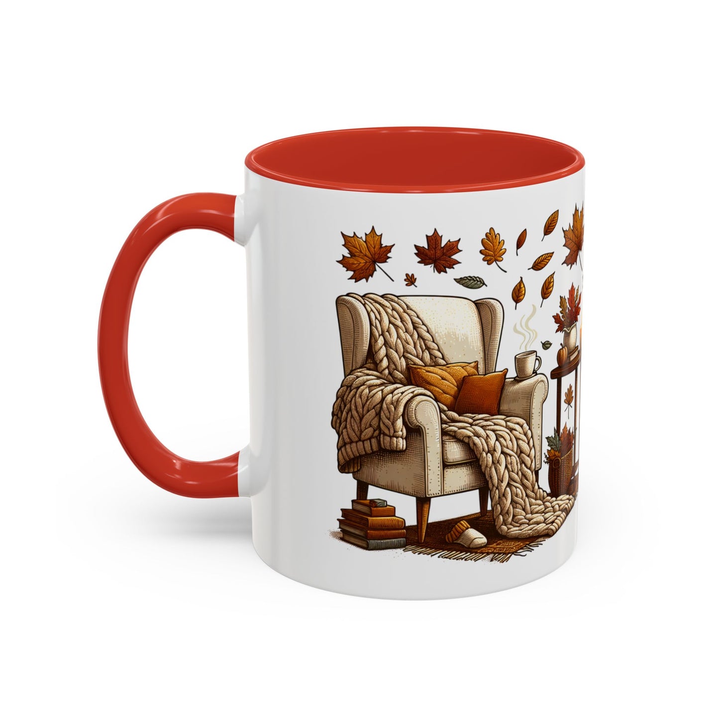 The Cosiness of Fall - Coffee Mug - Gift for Book Lovers