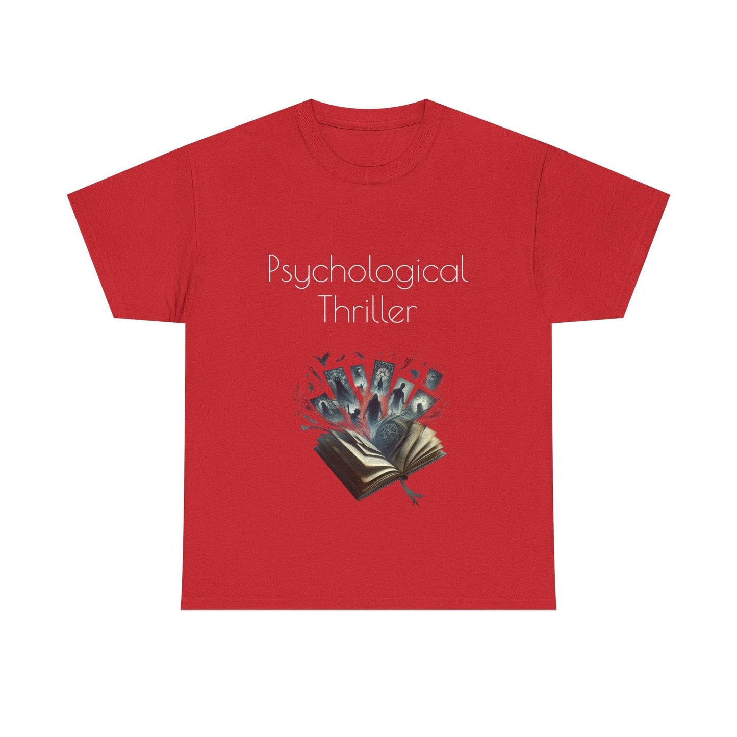 Fiction - Unisex Heavy Cotton Tee - Psychological Thriller - The Dreamer's Bookshop.