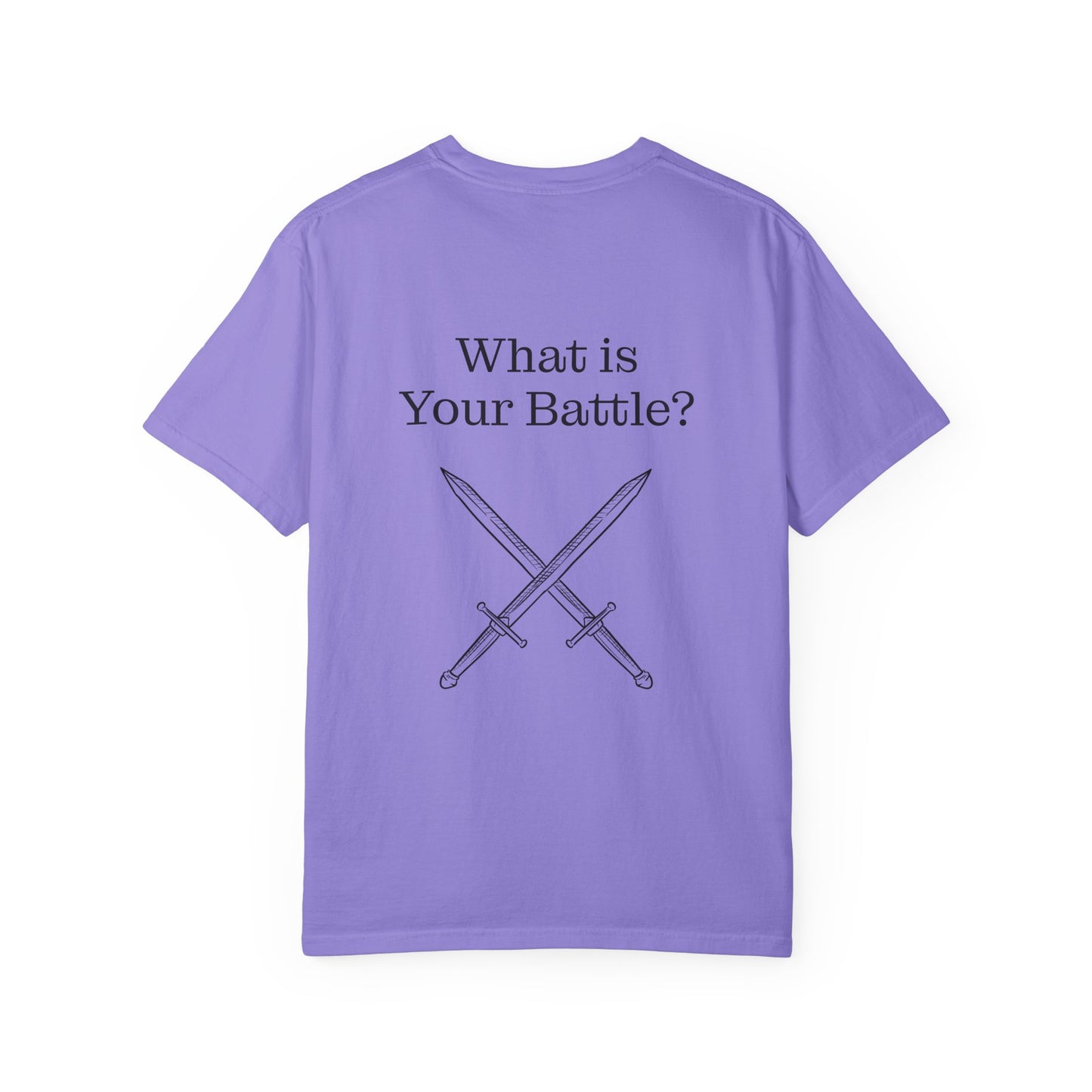 Chronic Pain Warrior Unisex Garment-Dyed T-Shirt - Empowering Supportive Apparel