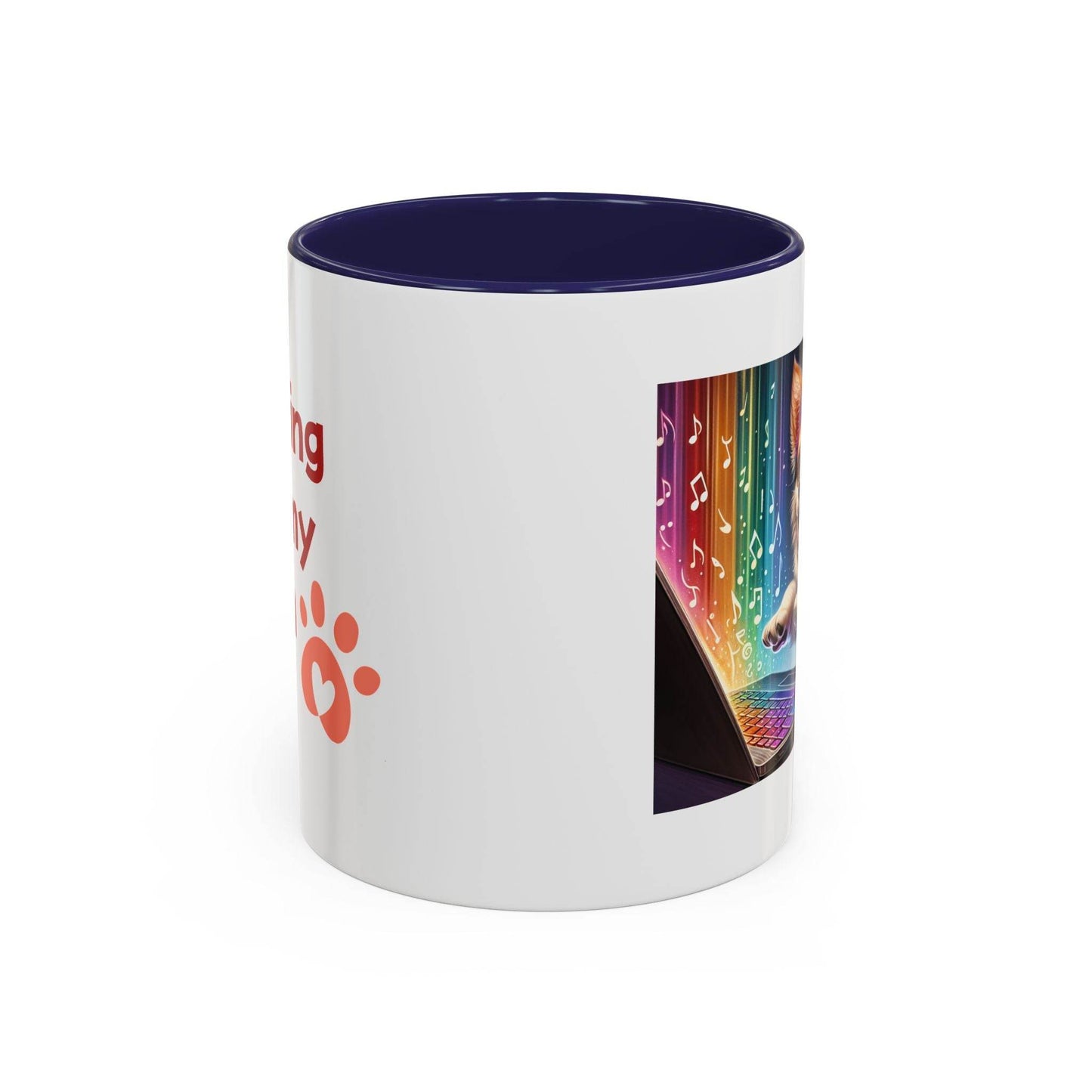 Cute Dog Writer Coffee Mug - 11 & 15oz for Book Lovers - The Dreamer's Bookshop.