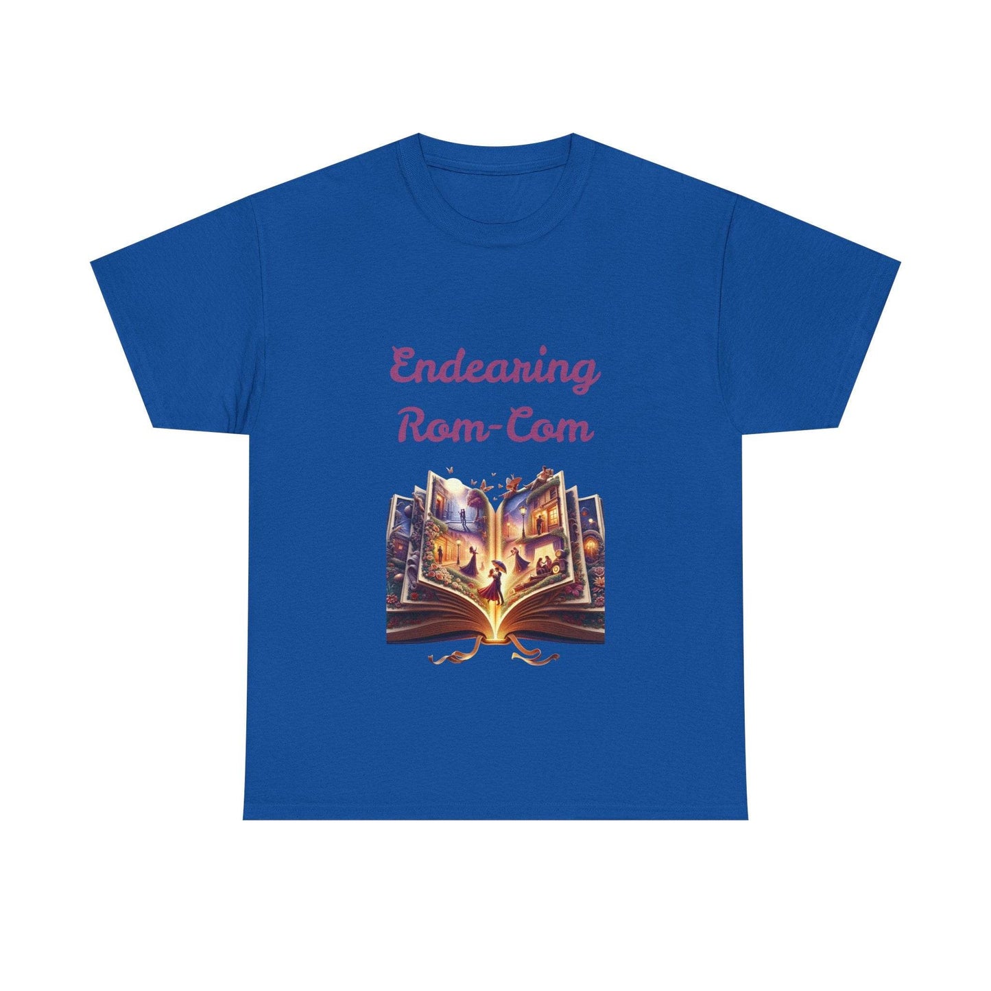 Endearing - Unisex Heavy Cotton Tee - Rom-Com Books - The Dreamer's Bookshop.
