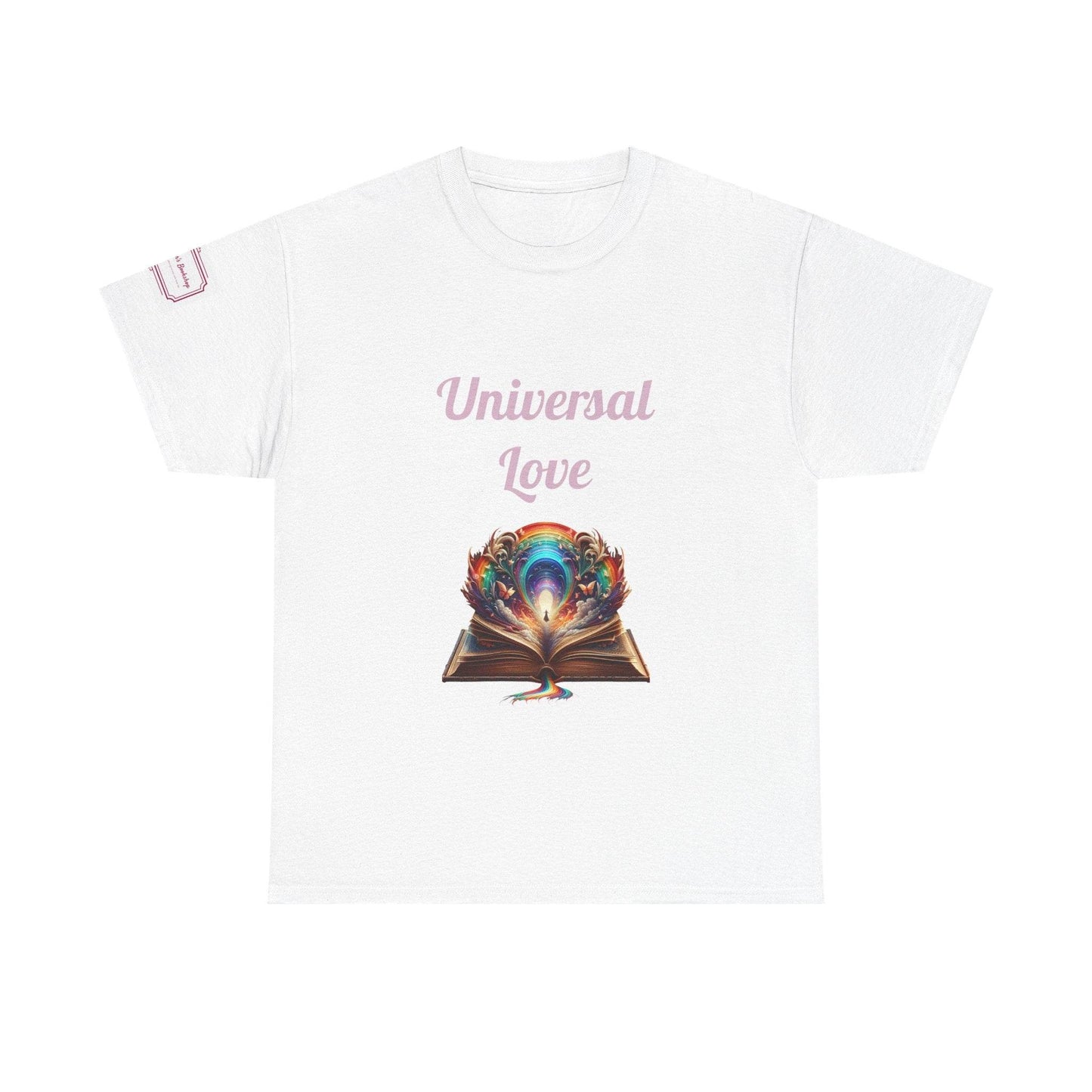 Universal Love - Unisex Heavy Cotton Tee - Queer Romance Books - The Dreamer's Bookshop.