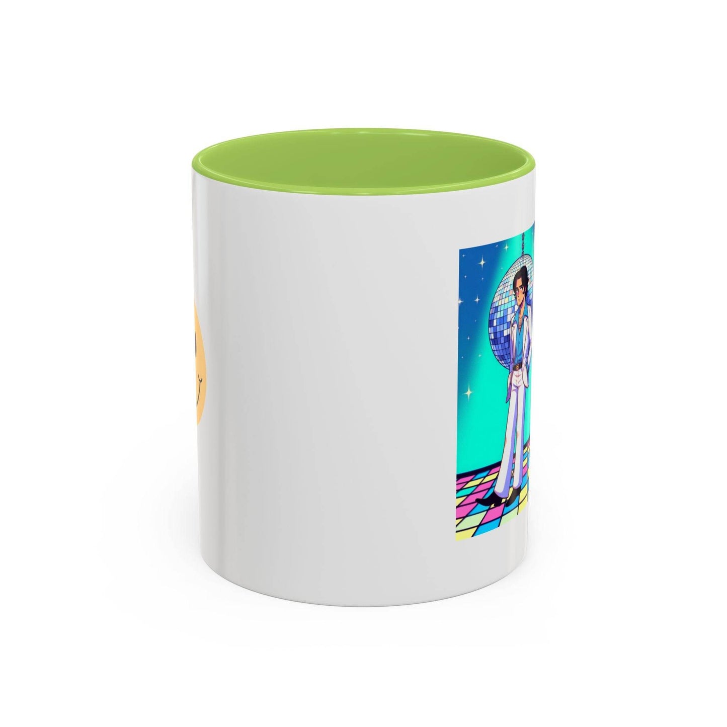 Retro Vibe Accent Coffee Mug - I should be reading - The Dreamer's Bookshop.