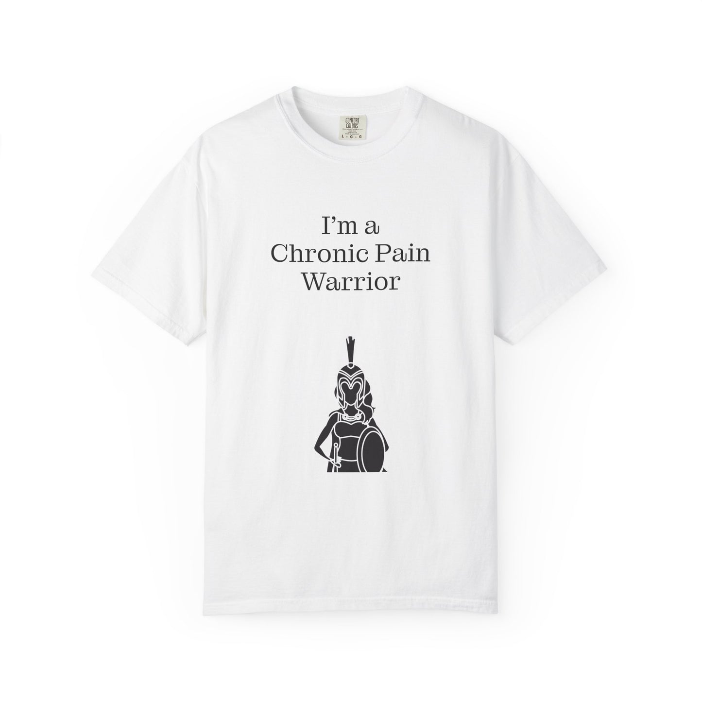 Chronic Pain Warrior Unisex Garment-Dyed T-Shirt - Empowering Supportive Apparel