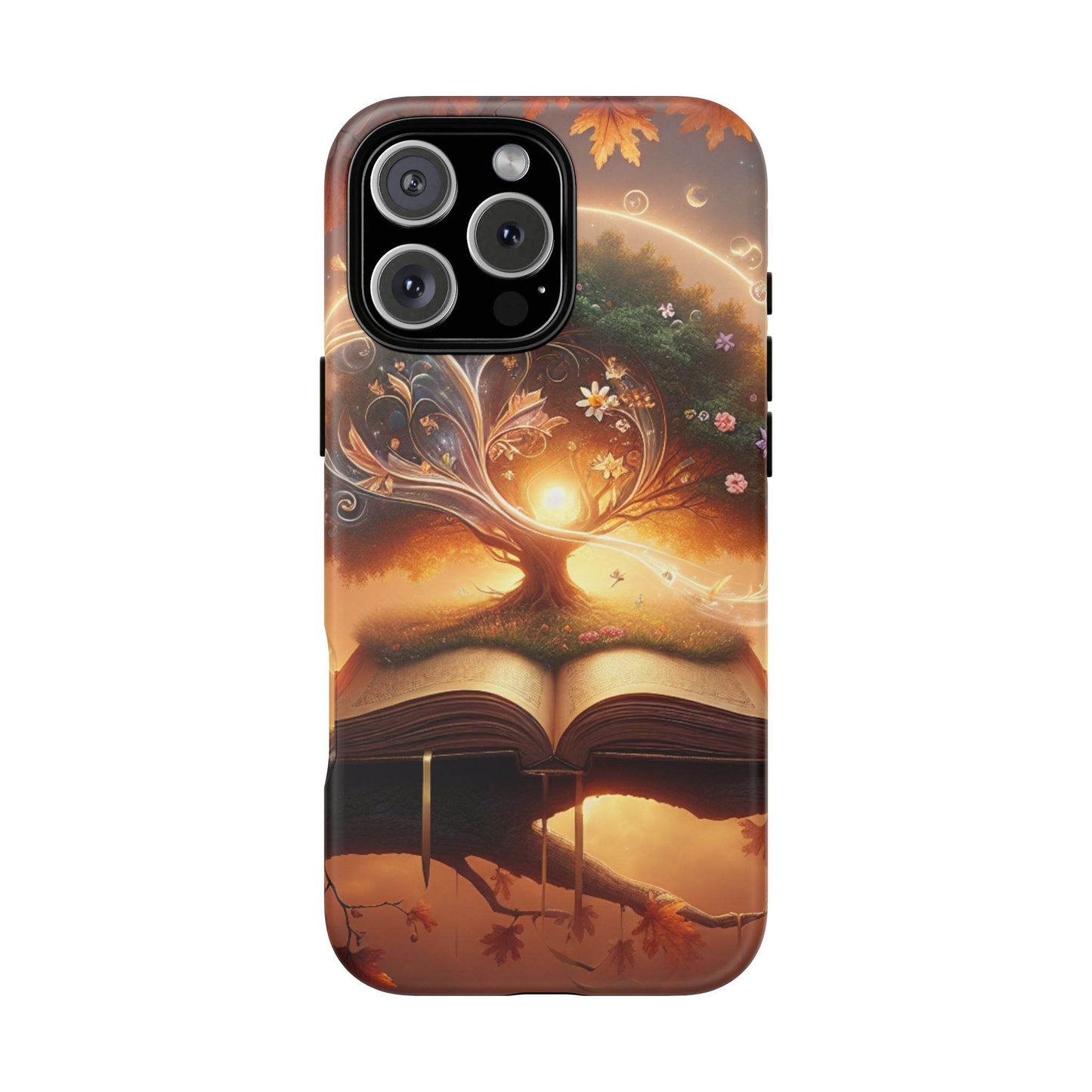 Nature-Inspired iPhone & Samsung Phone Case with Tree of Life Design - The Dreamer's Bookshop.
