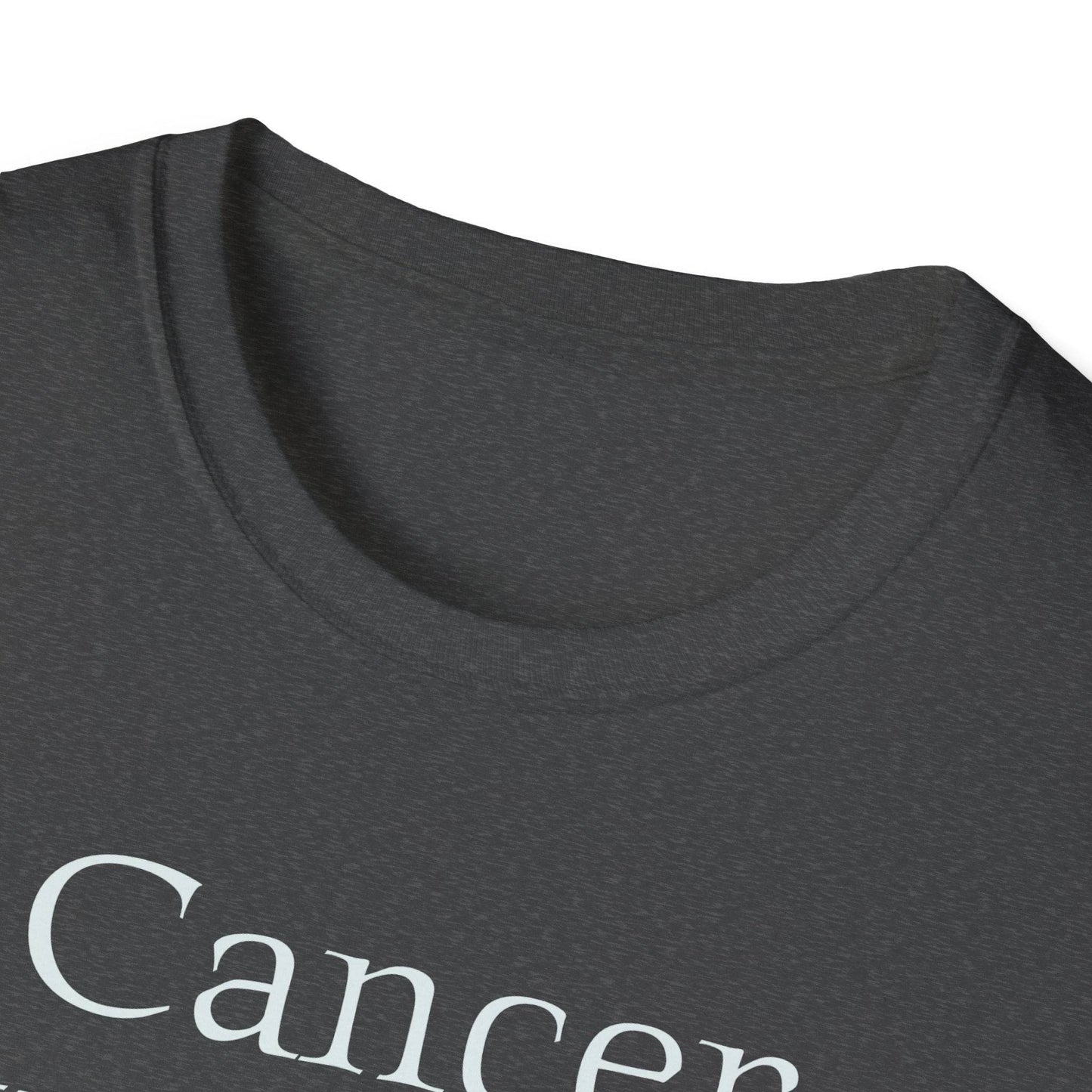 Cancer Warrior Unisex Softstyle T-Shirt - Empowering Graphic Tee for Women's Health Awarenes - The Dreamer's Bookshop.