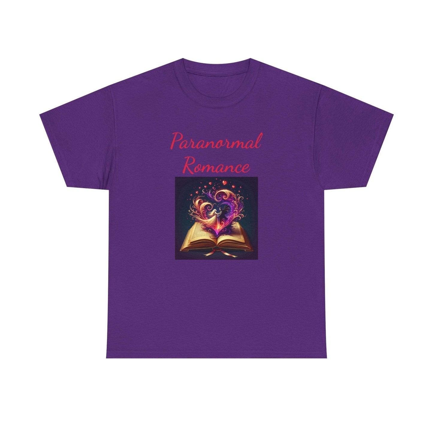 Fiction - Graphic Tee - Unisex Heavy Cotton T-Shirt Paranormal Romance - The Dreamer's Bookshop.