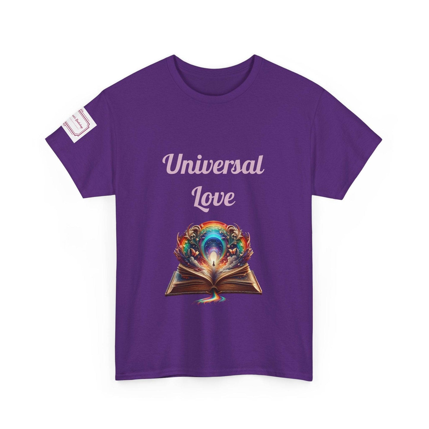 Universal Love - Unisex Heavy Cotton Tee - Queer Romance Books - The Dreamer's Bookshop.
