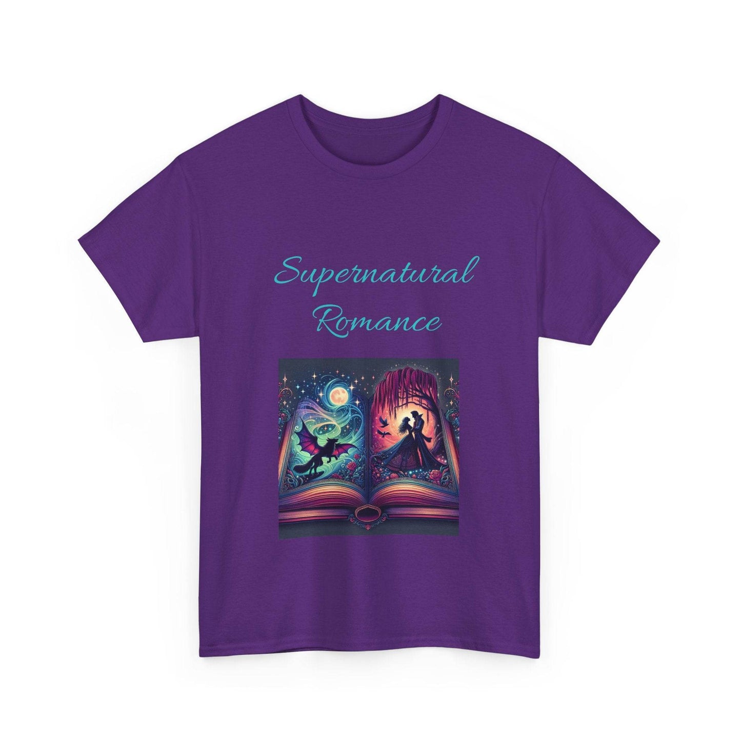 Fantasy - Unisex Heavy Cotton Tee - Supernatural Romance - The Dreamer's Bookshop.
