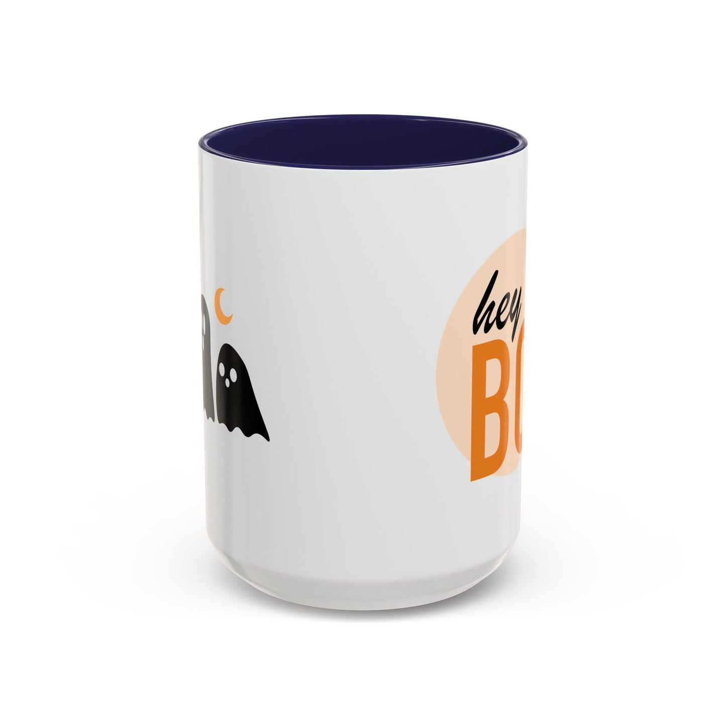 Hey Boo Spooky Coffee Mug - 11oz & 15oz Halloween