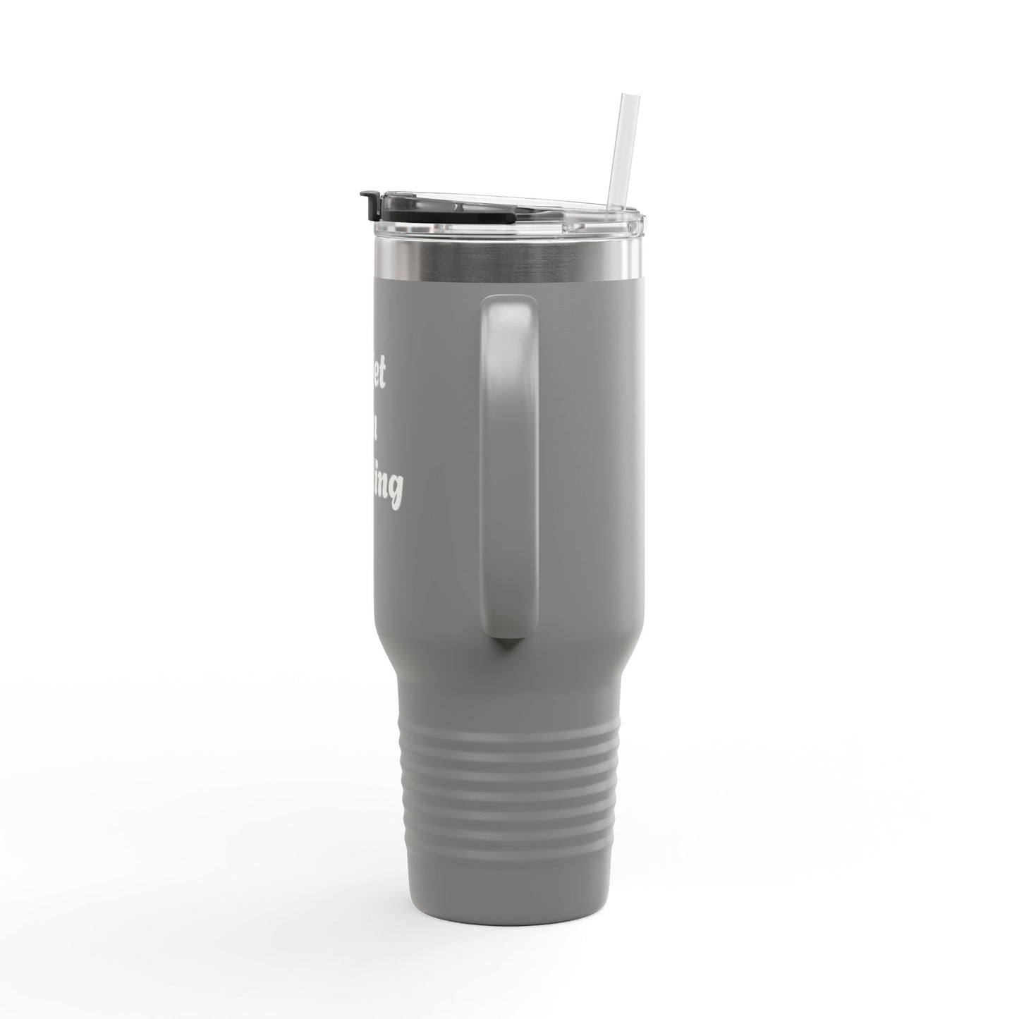 Insulated Travel Mug - "Quiet I'm Reading" - 40oz Coffee Cup for Book Lovers - The Dreamer's Bookshop.