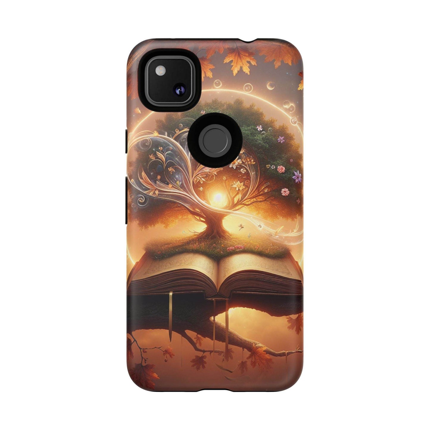 Google & Samsung - Artistic Phone Case with BookishTree Design - Tough Cases - The Dreamer's Bookshop.