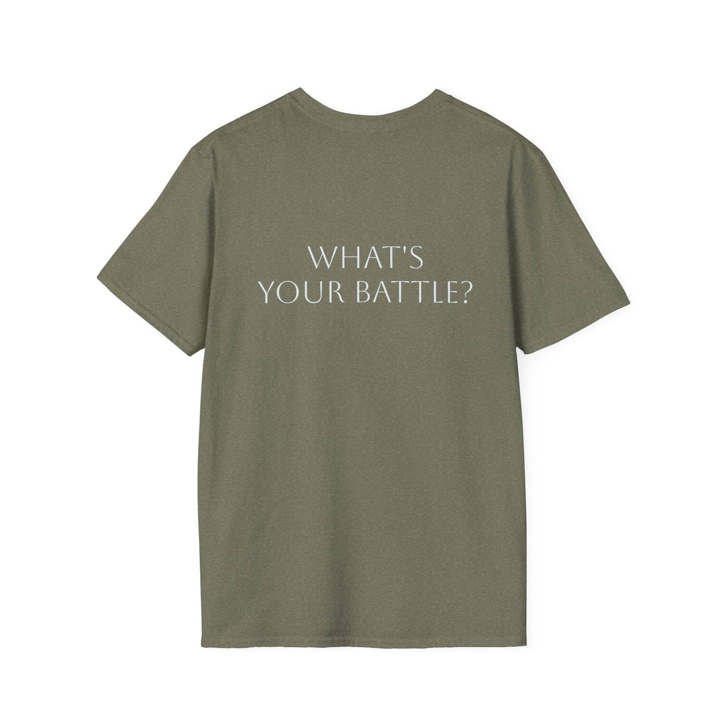 Anxiety Warrior Unisex Softstyle T-Shirt - Embrace Your Battles - The Dreamer's Bookshop.
