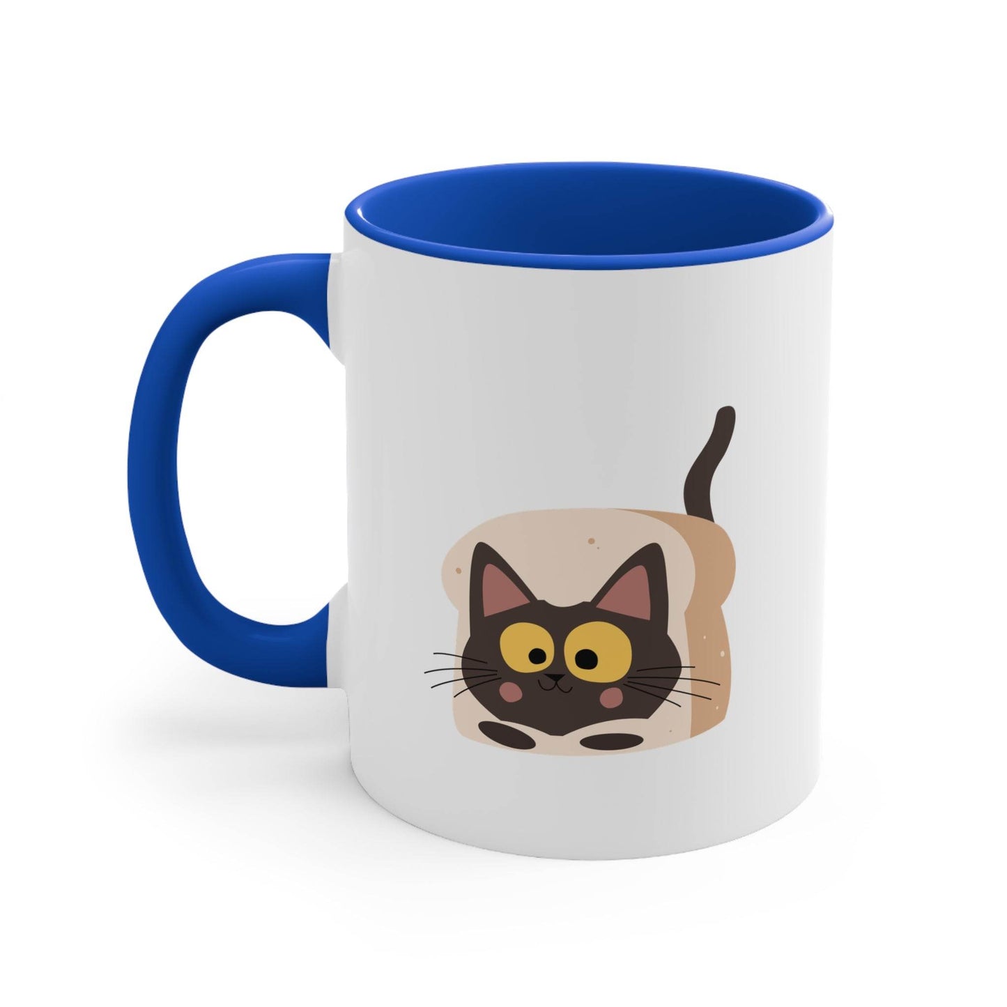 Colorful Accent Coffee Mug – Perfect for Coffee Lovers & Cats - The Dreamer's Bookshop.