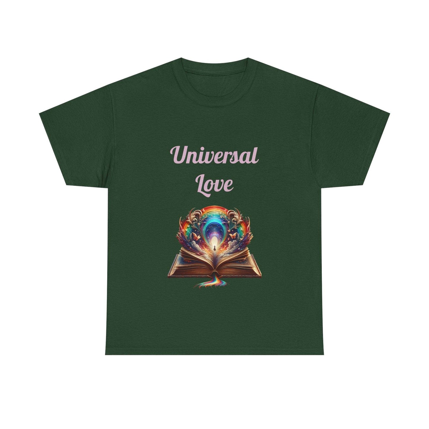 Universal Love - Unisex Heavy Cotton Tee - Queer Romance Books - The Dreamer's Bookshop.
