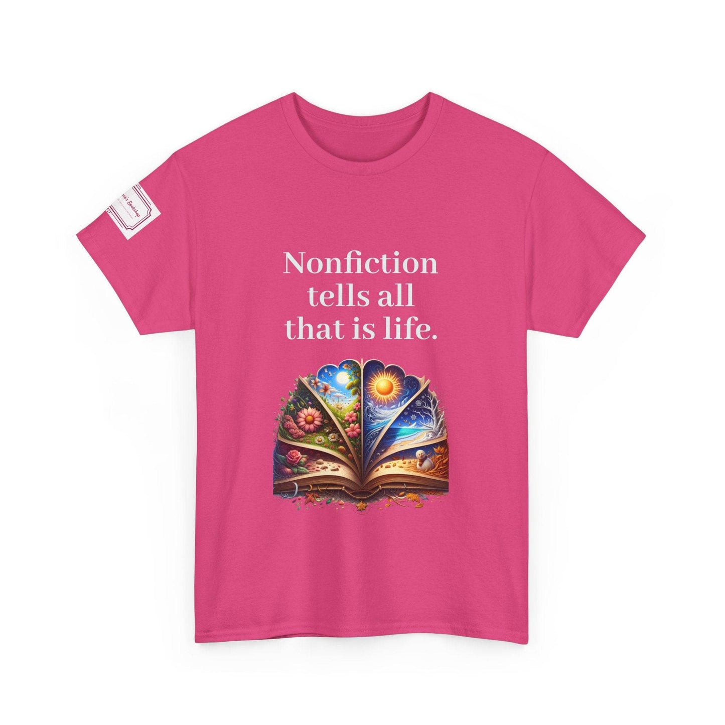 All that is Life - Graphic Unisex Heavy Cotton Tee - Nonfiction Books - The Dreamer's Bookshop.