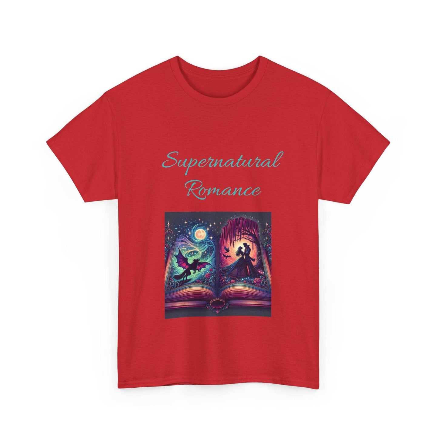 Fantasy - Unisex Heavy Cotton Tee - Supernatural Romance - The Dreamer's Bookshop.