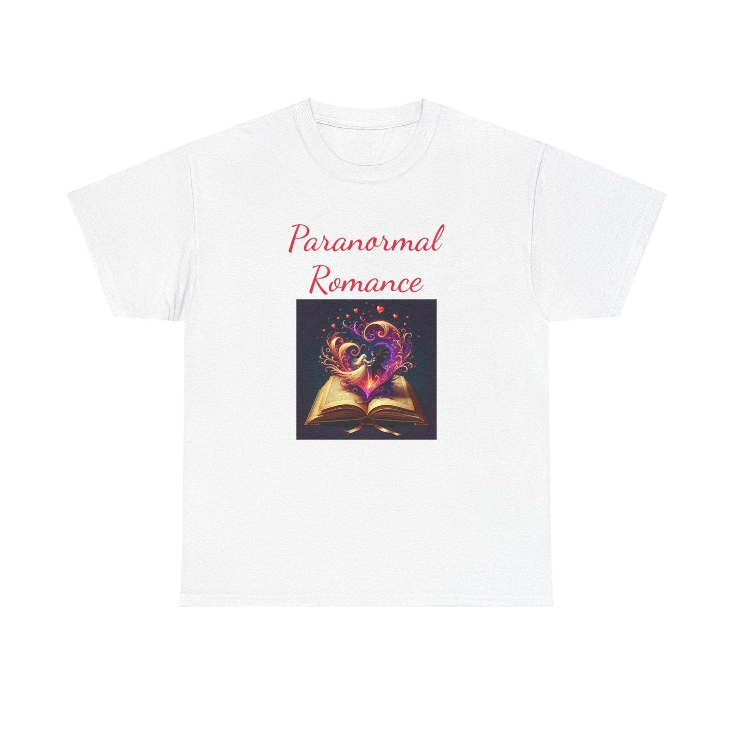 Fiction - Graphic Tee - Unisex Heavy Cotton T-Shirt Paranormal Romance - The Dreamer's Bookshop.