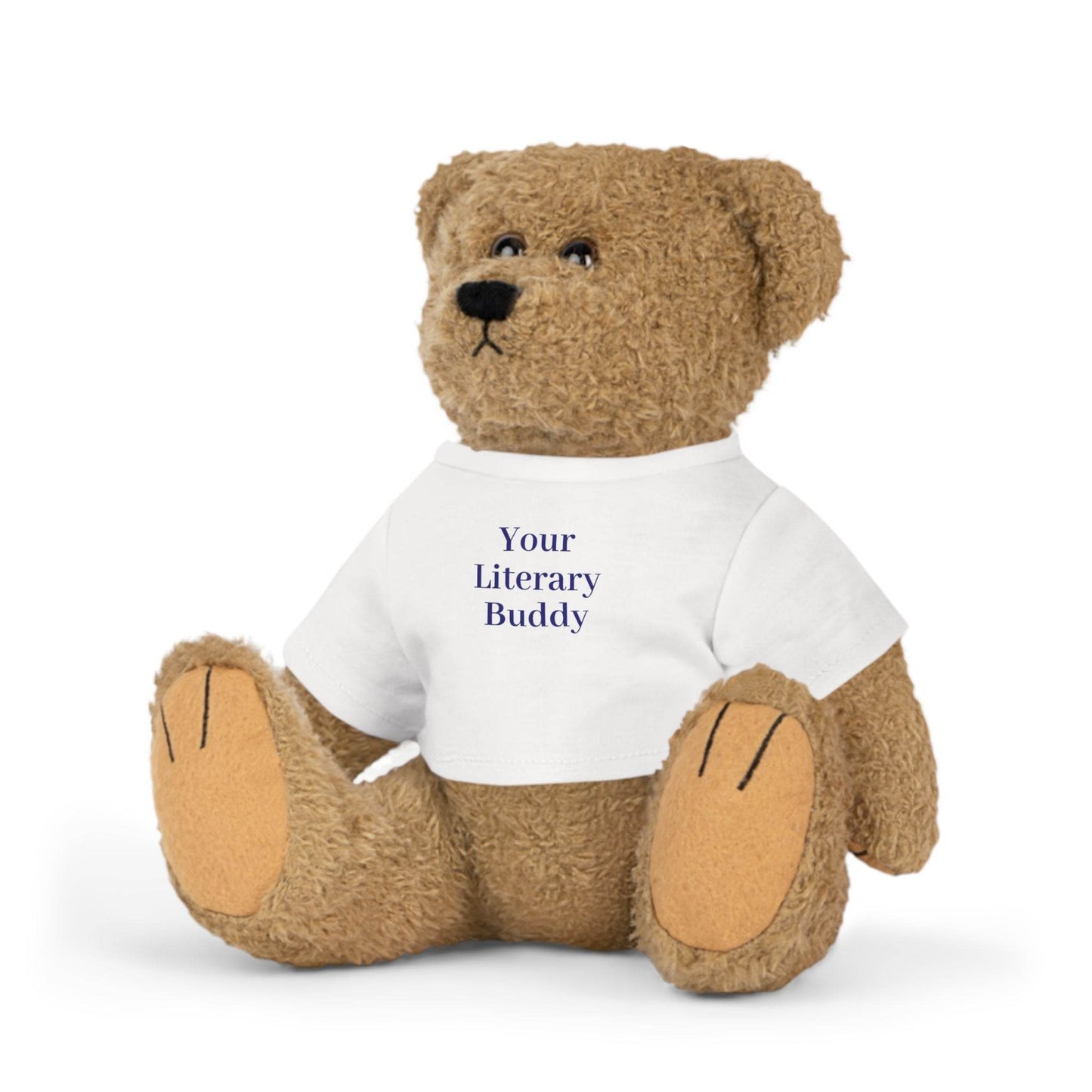 Cuddle Companion Plush Toy with Motivational T-Shirt - The Dreamer's Bookshop.