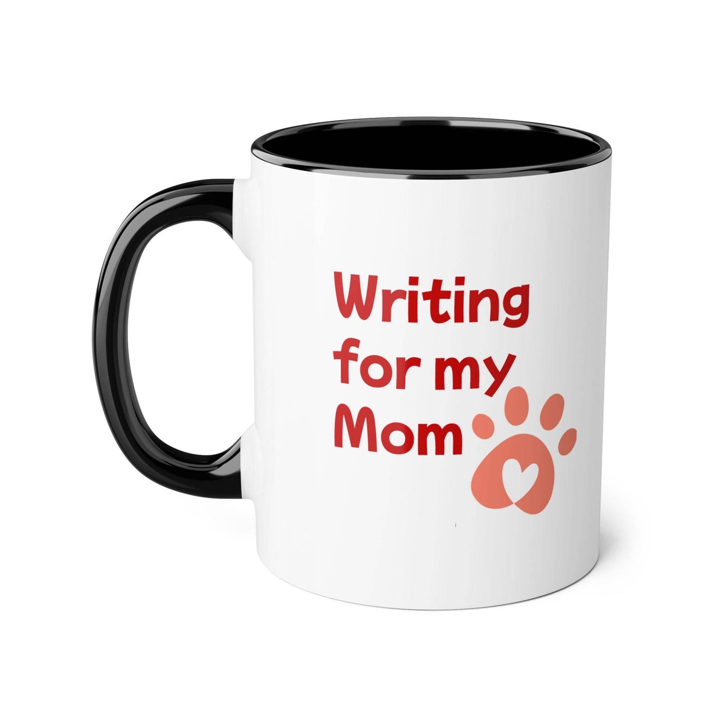 Funny Dog Writer Accent Mug - 11oz Coffee Cup for Book Lovers - The Dreamer's Bookshop.