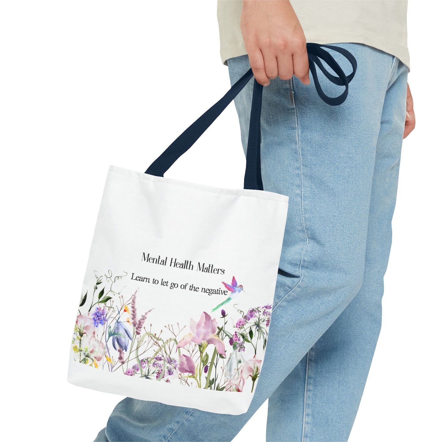 The Dreamer's Bookshop - Literary Tote Bag – Mental Health "Let Go" - The Dreamer's Bookshop.