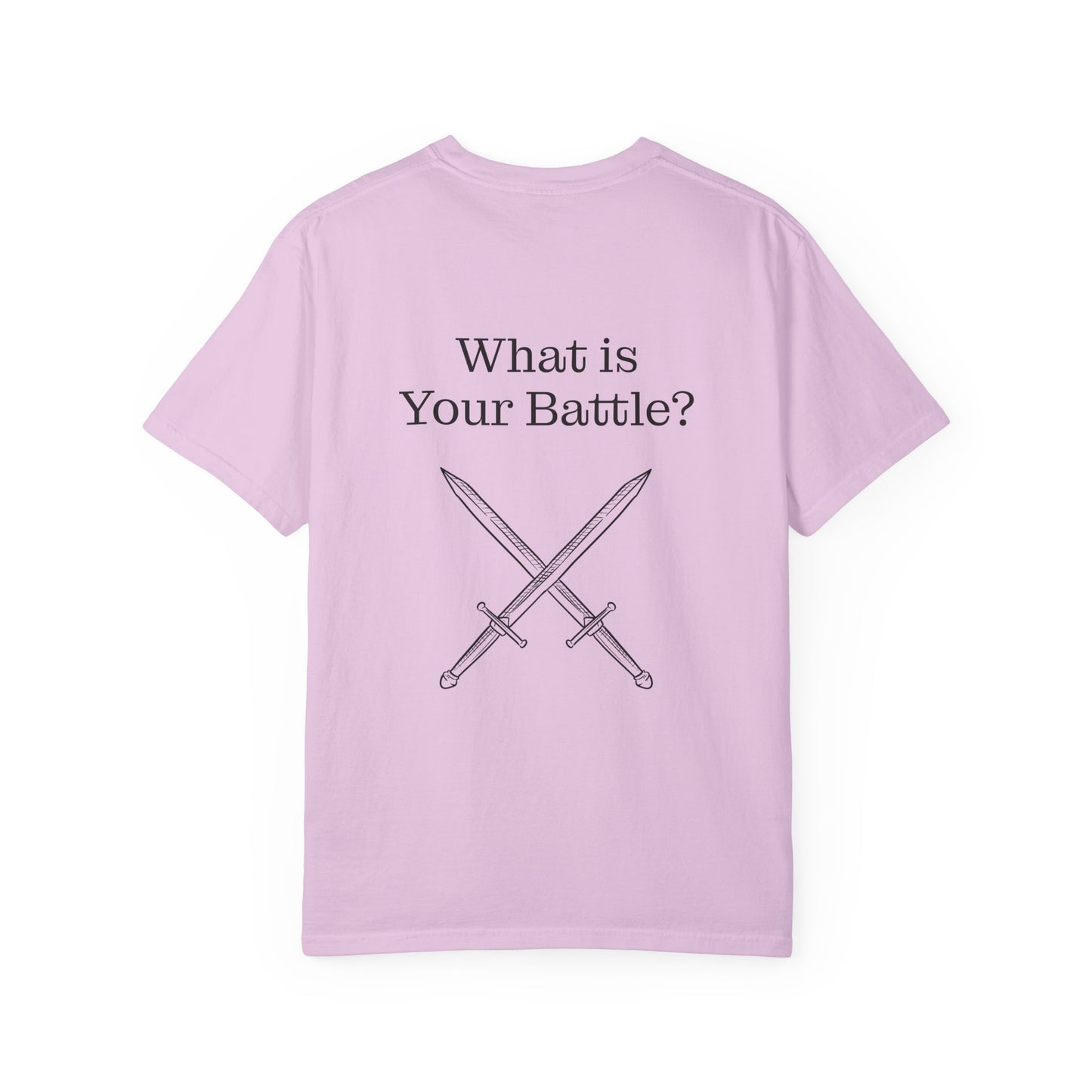 Chronic Pain Warrior Unisex Garment-Dyed T-Shirt - Empowering Supportive Apparel