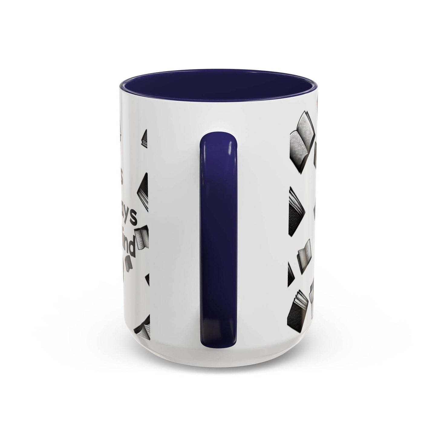 Books on My Mind Accent Coffee Mug - Perfect for Book Lovers - The Dreamer's Bookshop.