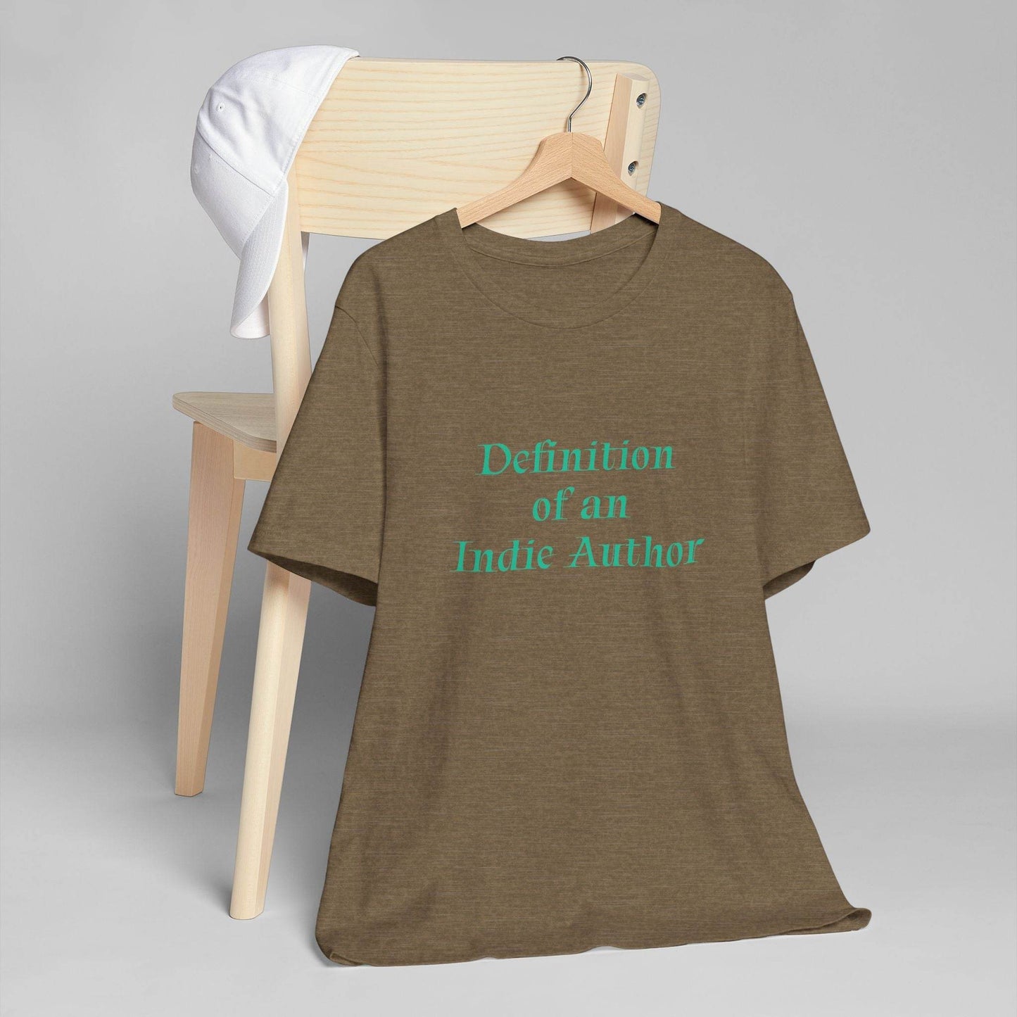 Unisex Jersey T-Shirt - 'Indie Author' Inspirational - The Dreamer's Bookshop.