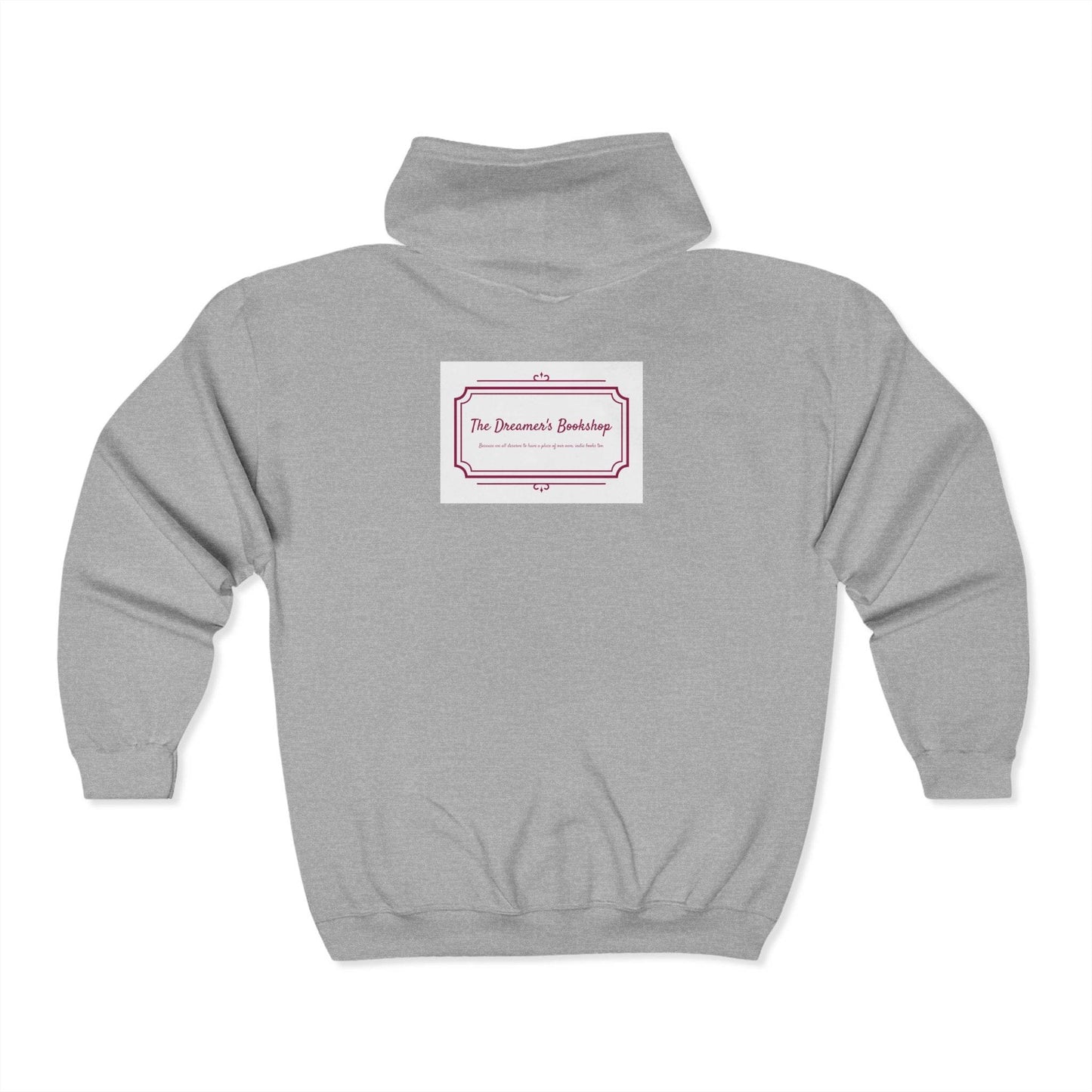 Stay Curious Full Zip Hoodie - Unisex Heavy Blend™ - Perfect for Book Lovers - The Dreamer's Bookshop.