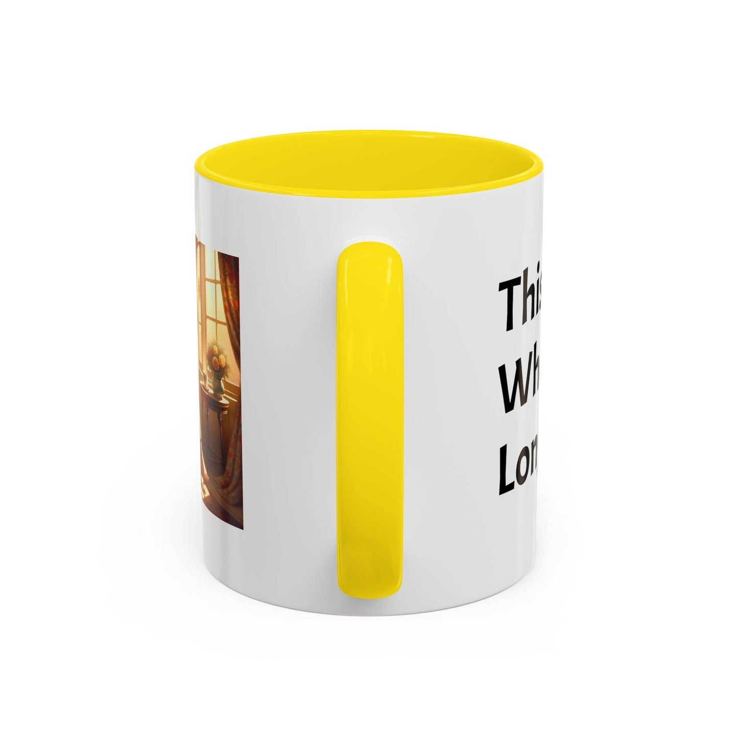 Cozy Reading Accent Coffee Mug - 11 oz - Perfect for Book Lovers - The Dreamer's Bookshop.