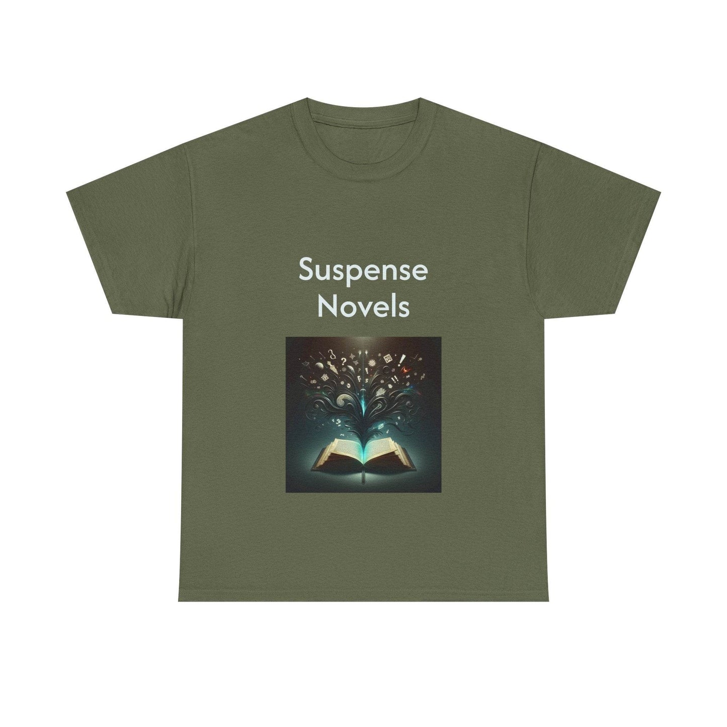 Fiction - Unisex Heavy Cotton Tee - Suspense Novels - The Dreamer's Bookshop.