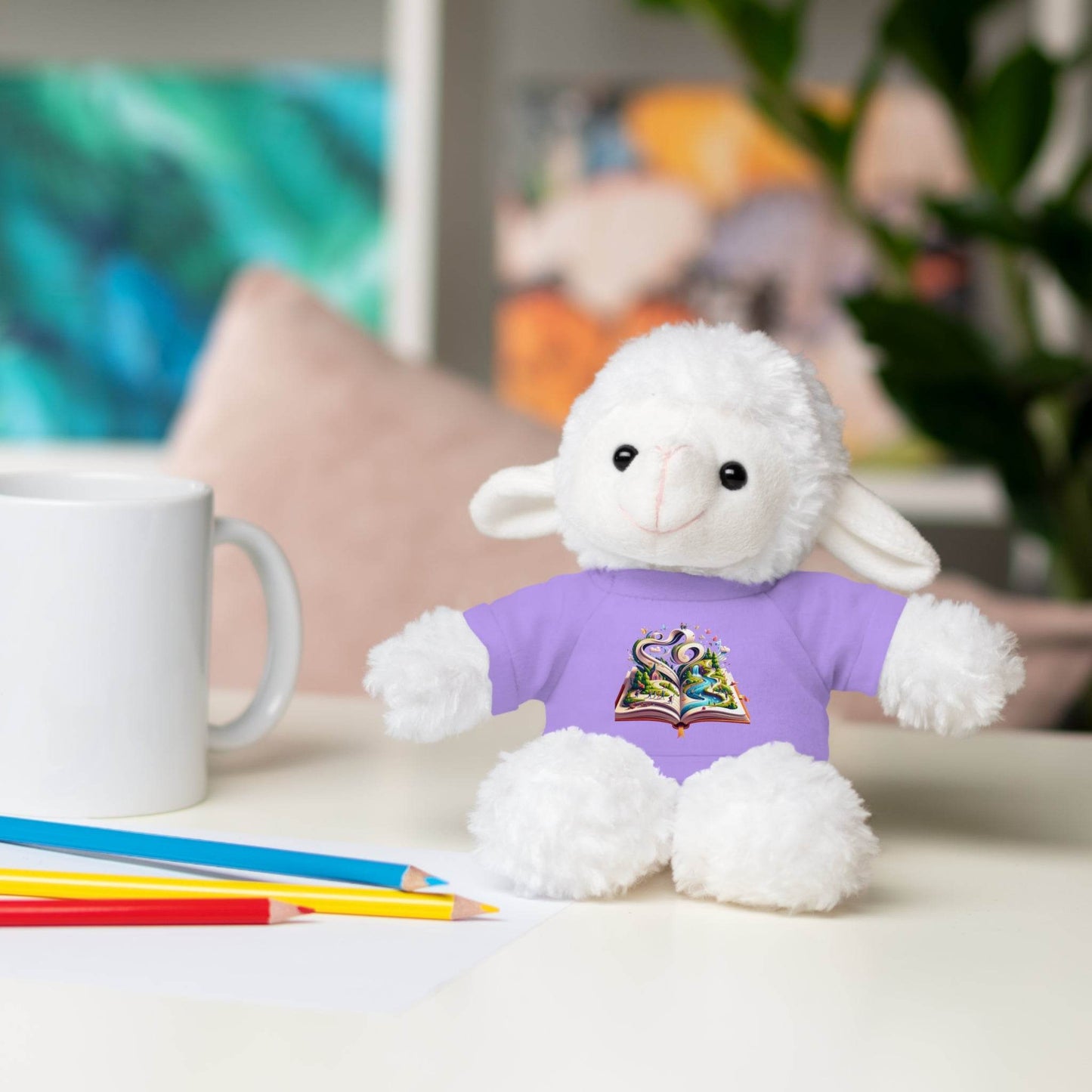 Personalized Stuffed Animal with Tee - Perfect Gift for Kids and Baby Showers - The Dreamer's Bookshop.