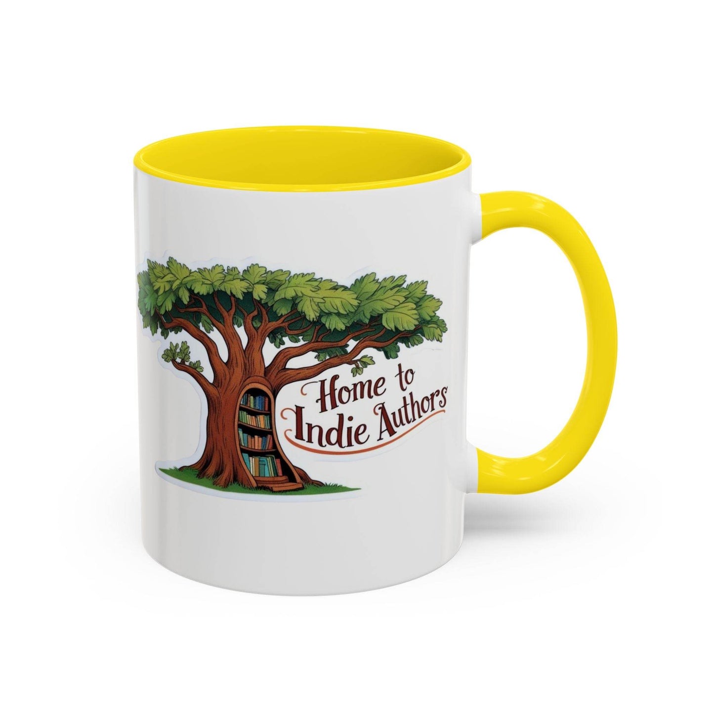 Home to Indie Authors Coffee Mug - Unique Gift for Book Lovers - The Dreamer's Bookshop.
